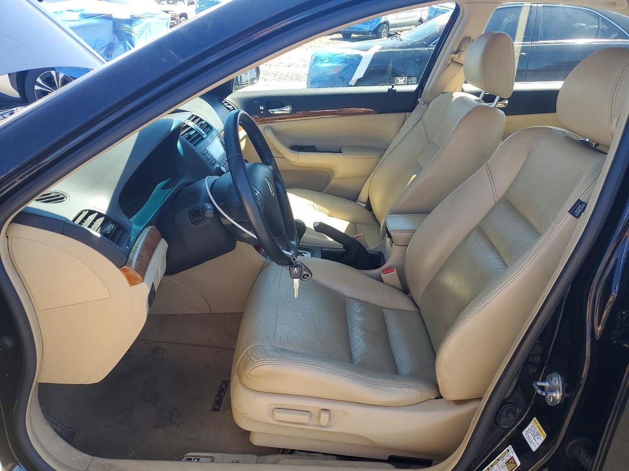 2008 Acura Tsx Черный vin: JH4CL96898C005096