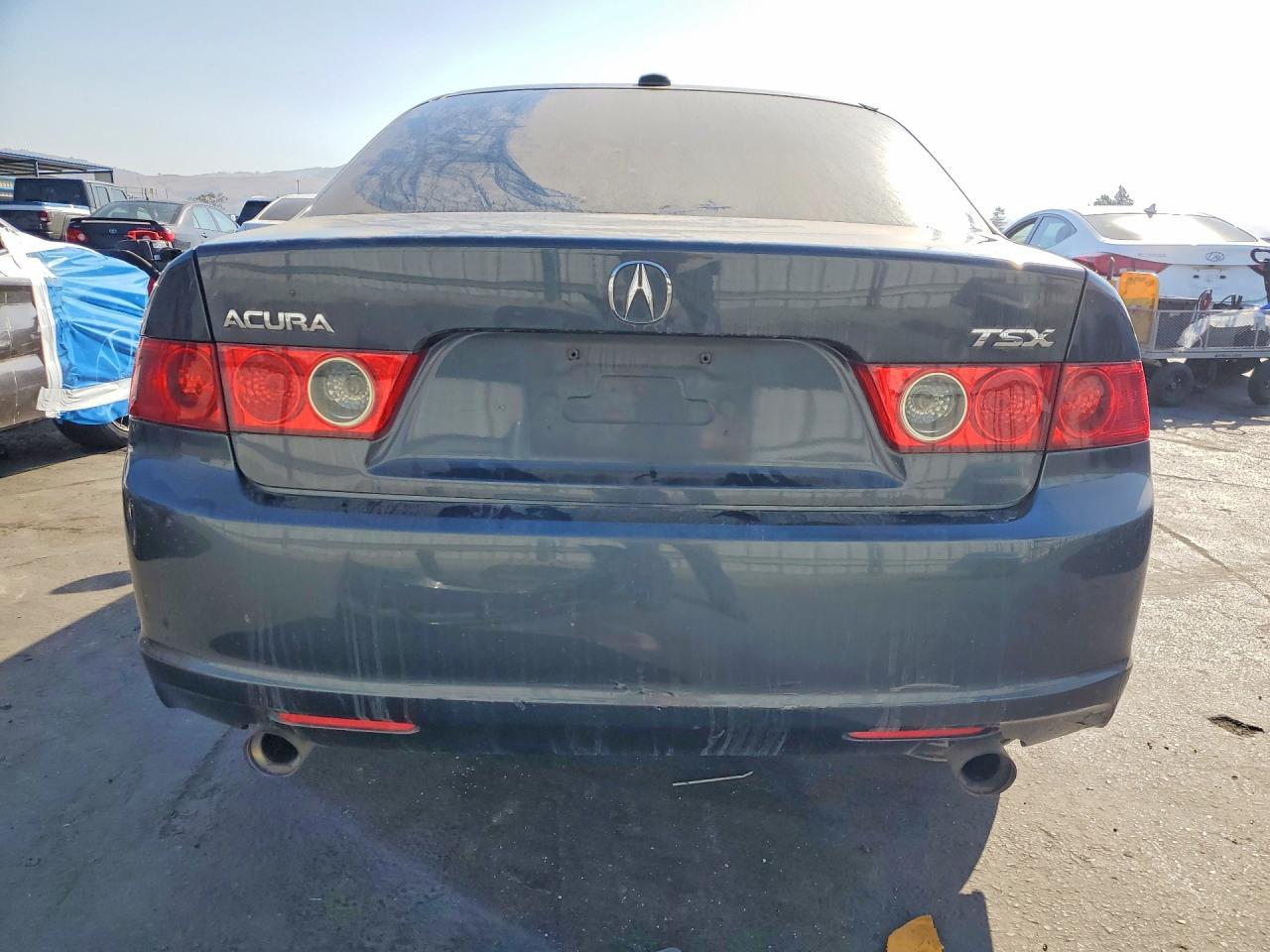 2008 Acura Tsx Charcoal vin: JH4CL96898C006619