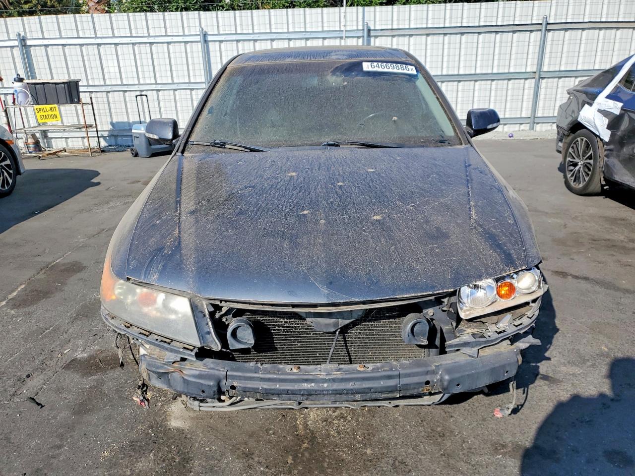 2008 Acura Tsx Charcoal vin: JH4CL96898C006619