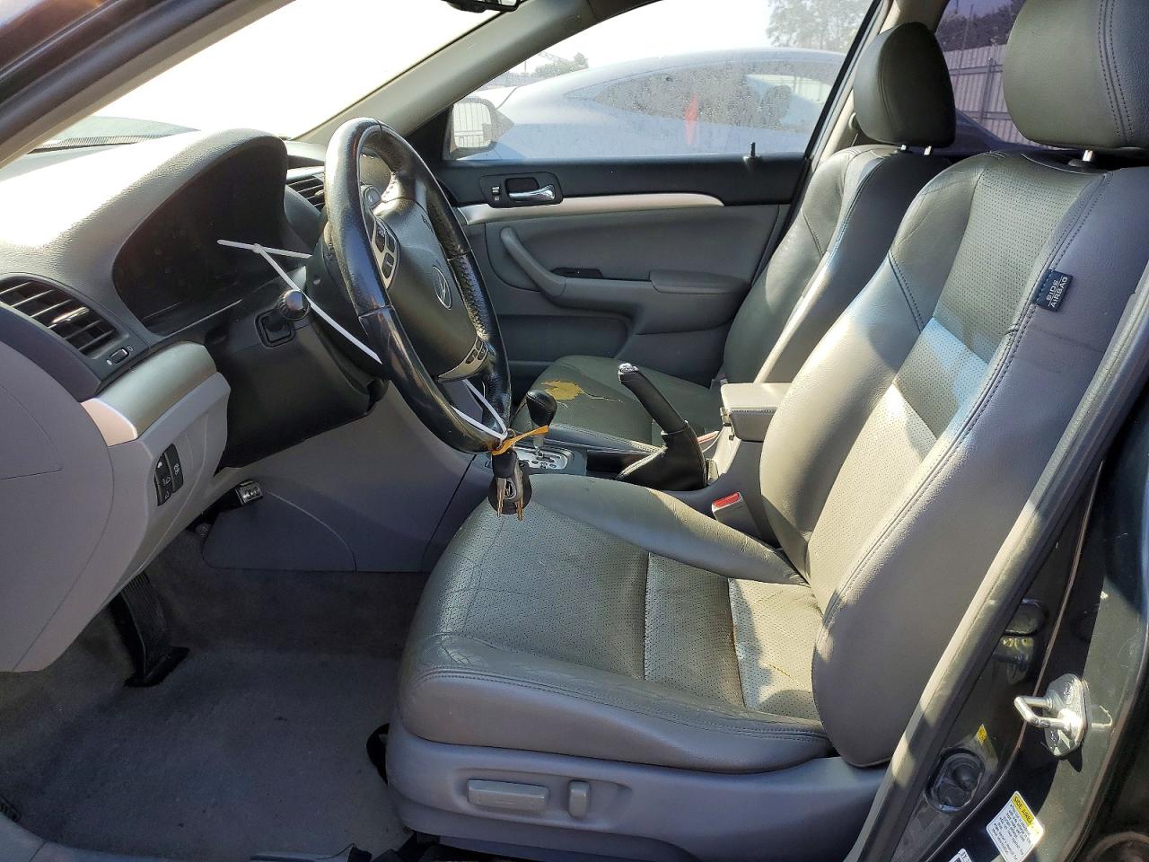 2008 Acura Tsx Charcoal vin: JH4CL96898C006619