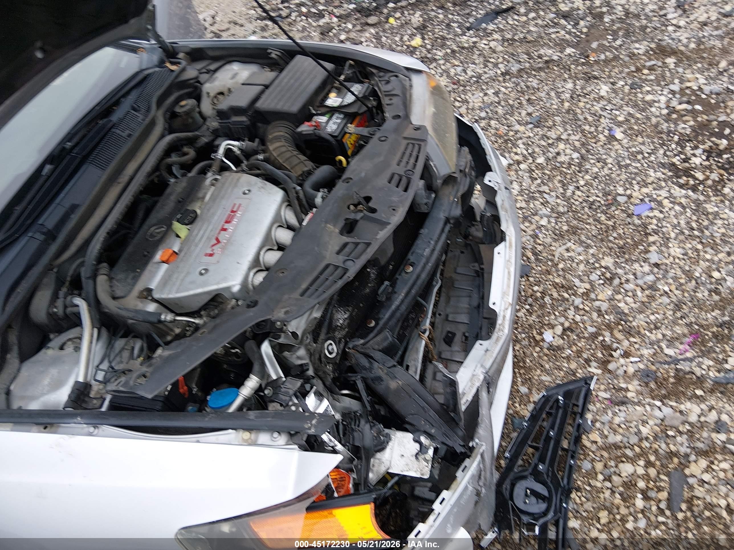 2008 Acura Tsx   Silver vin: JH4CL96898C017300