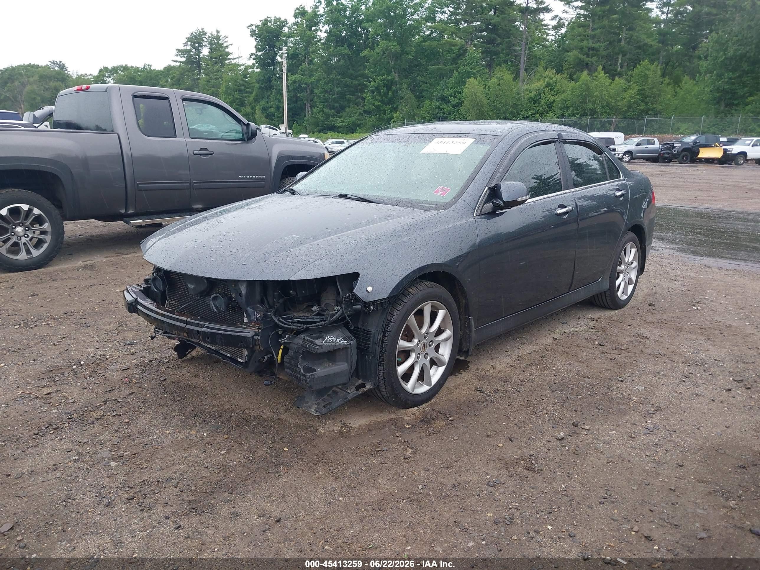 2008 Acura Tsx   Gray vin: JH4CL96898C017717