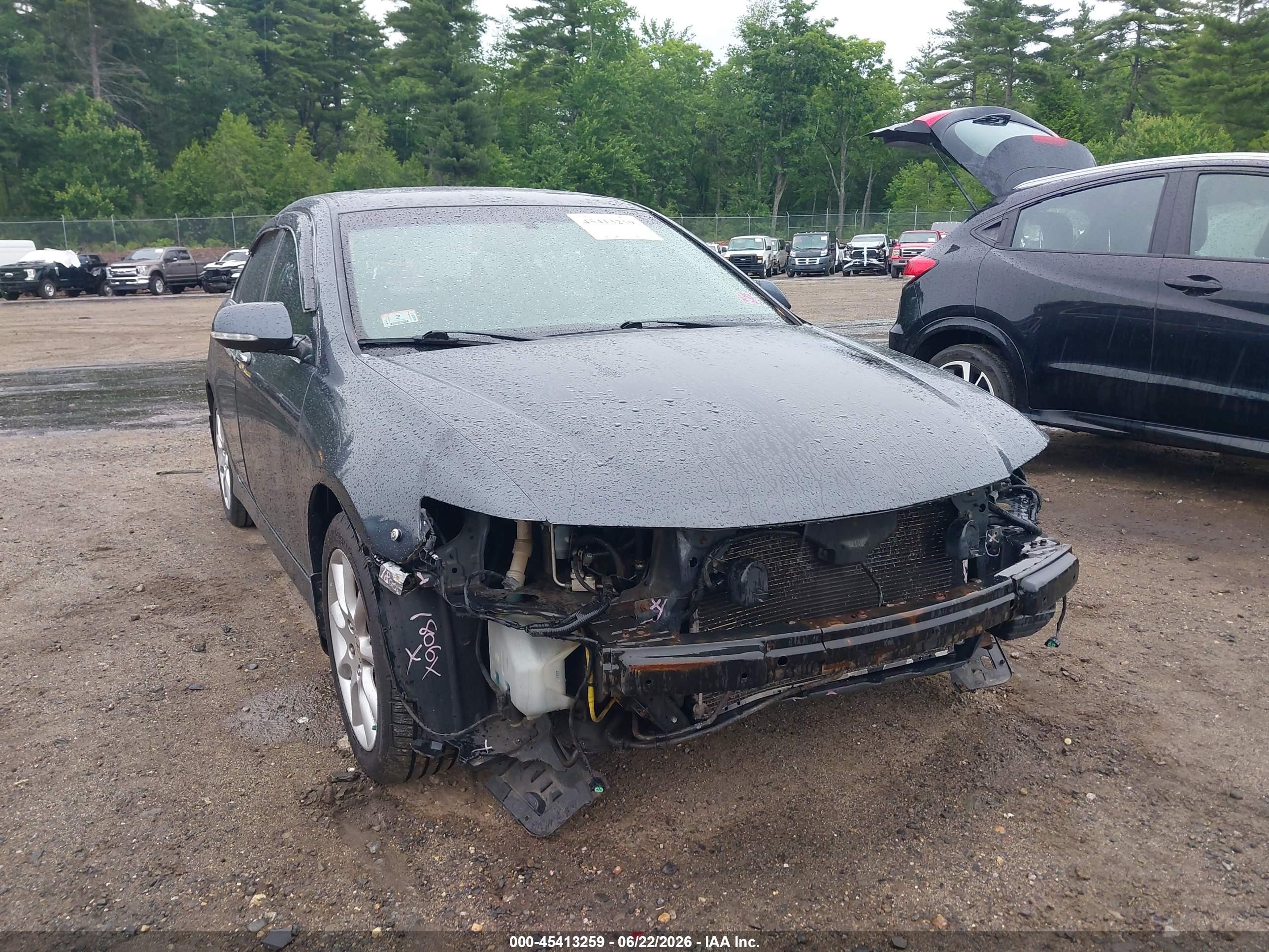2008 Acura Tsx   Gray vin: JH4CL96898C017717