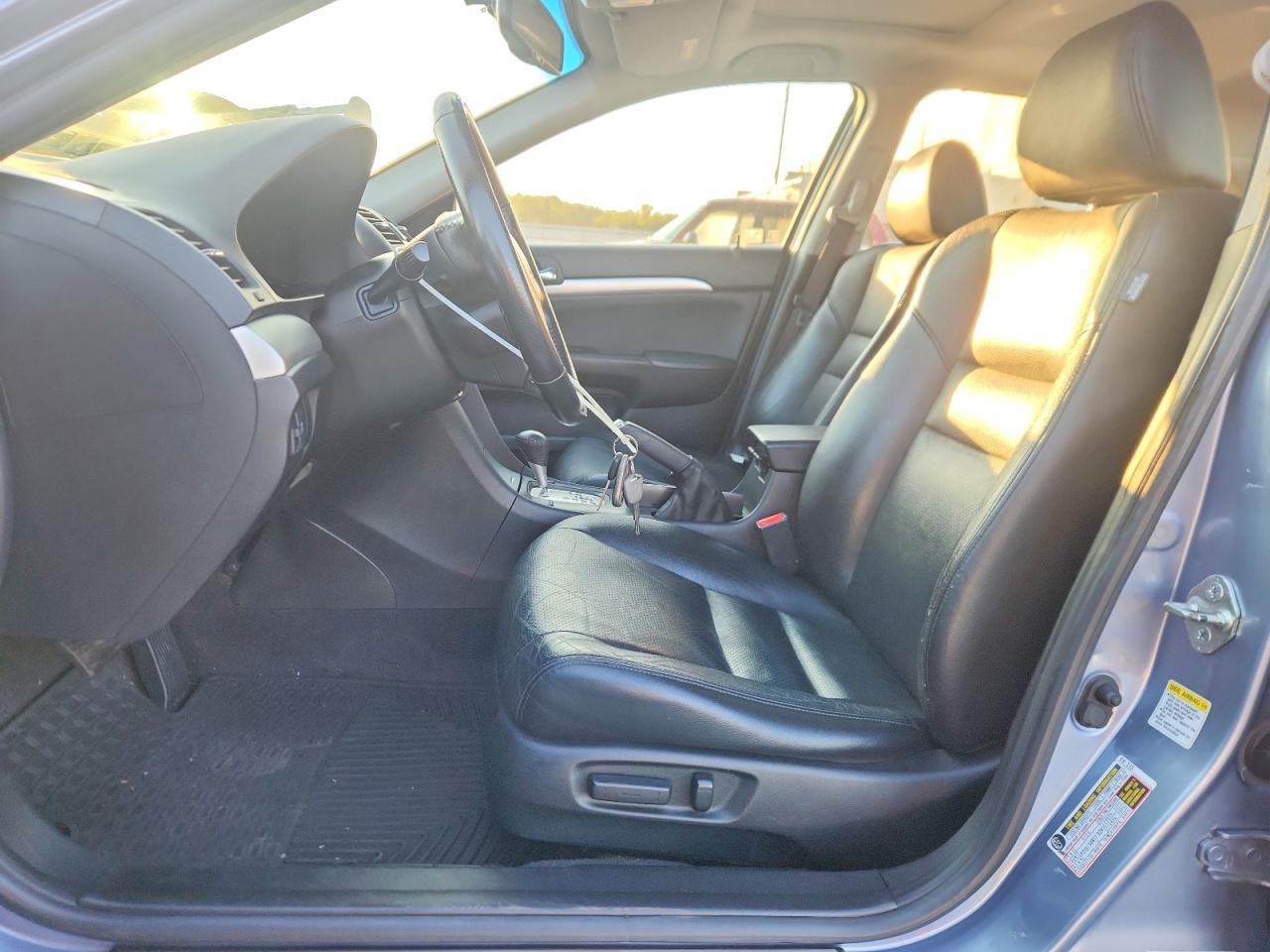 2008 Acura Tsx Blue vin: JH4CL96898C018530
