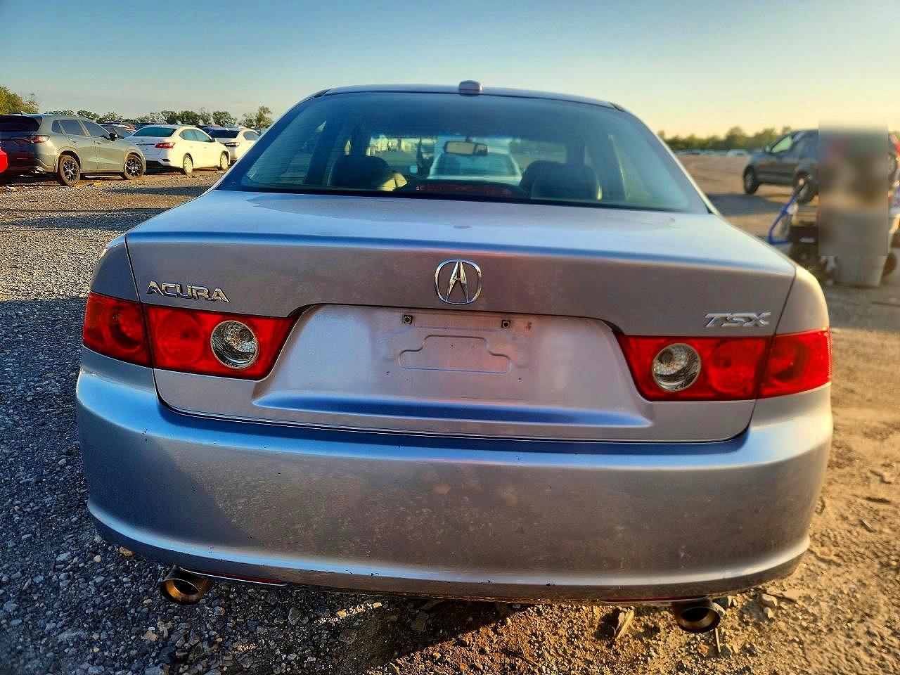 2008 Acura Tsx Blue vin: JH4CL96898C018530