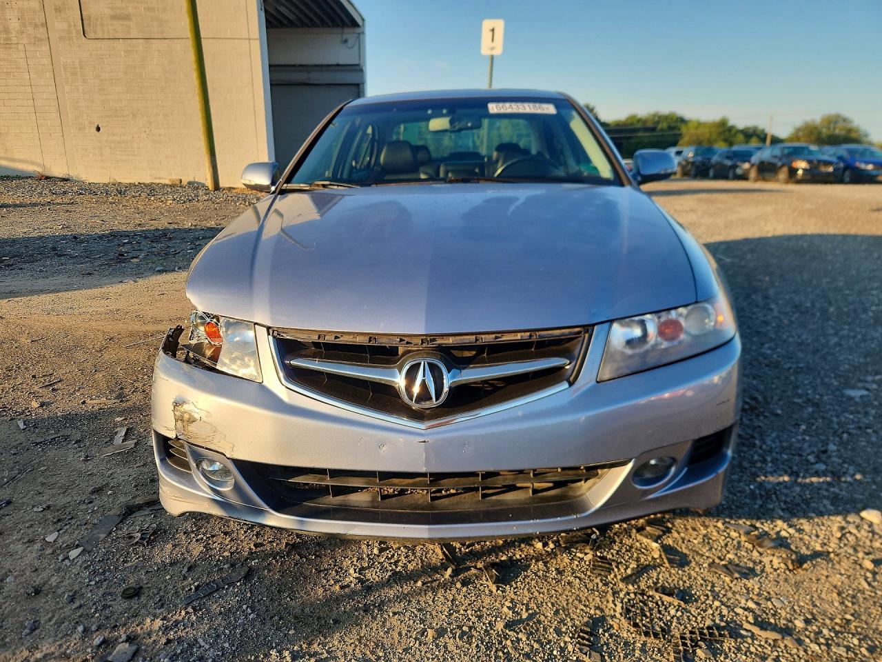 2008 Acura Tsx Blue vin: JH4CL96898C018530