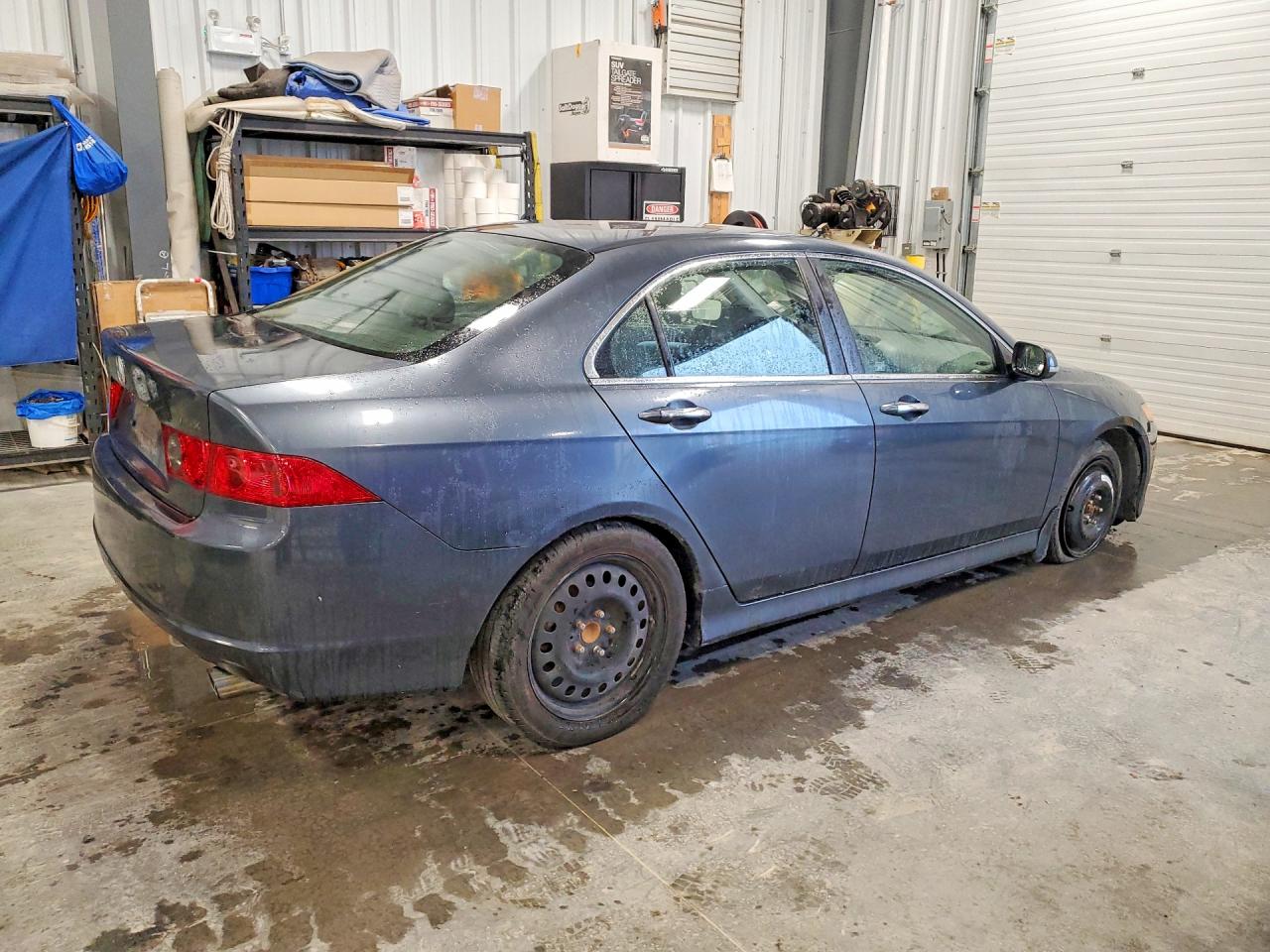 2008 Acura Tsx Gray vin: JH4CL96898C800195
