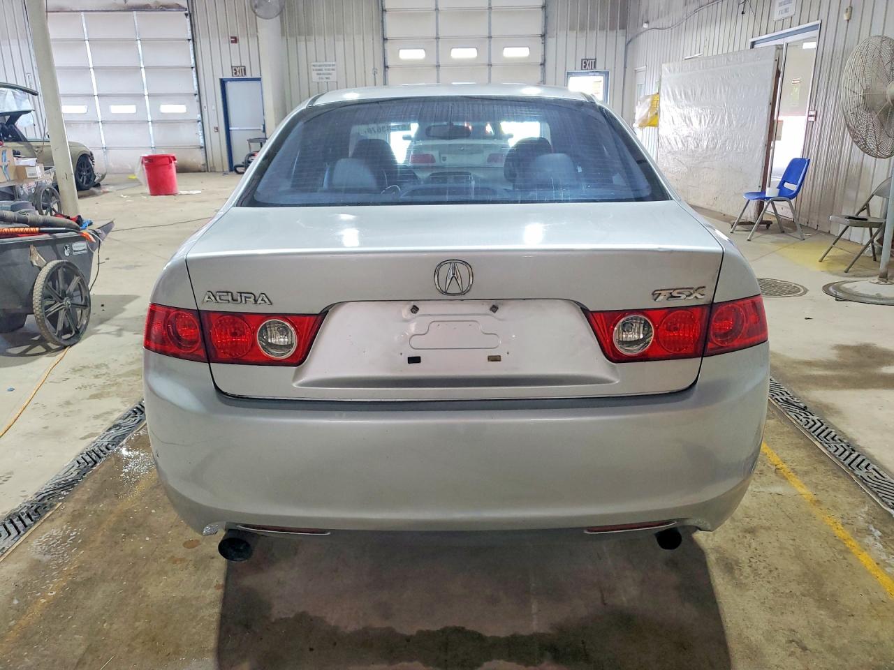 2004 Acura Tsx Gray vin: JH4CL968X4C027991