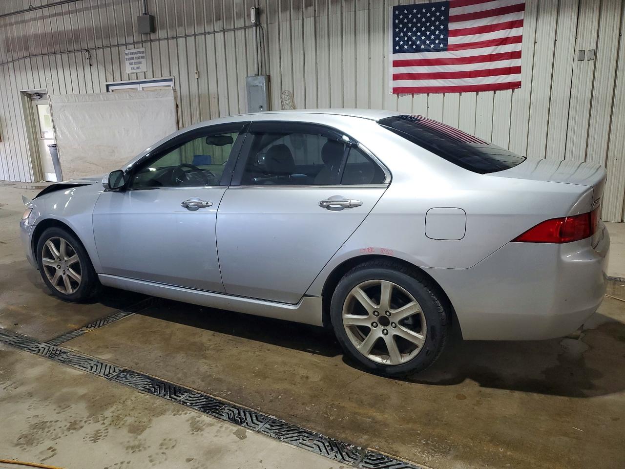 2004 Acura Tsx Gray vin: JH4CL968X4C027991