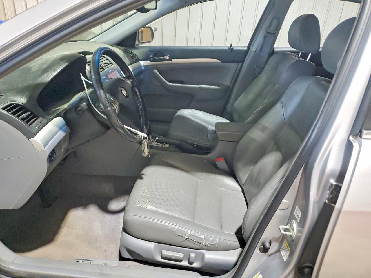 2004 Acura Tsx Gray vin: JH4CL968X4C027991