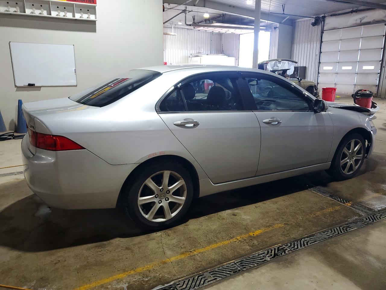 2004 Acura Tsx Gray vin: JH4CL968X4C027991