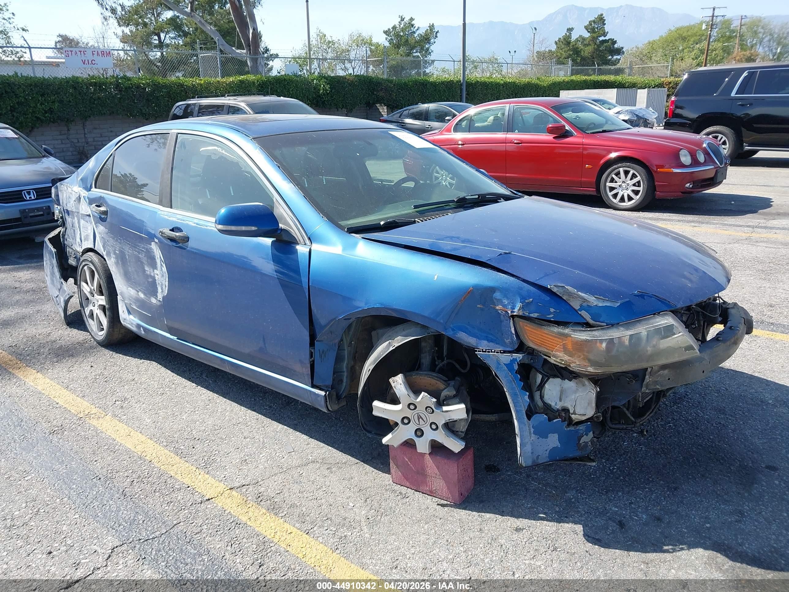 2005 Acura Tsx   Blue vin: JH4CL968X5C000601