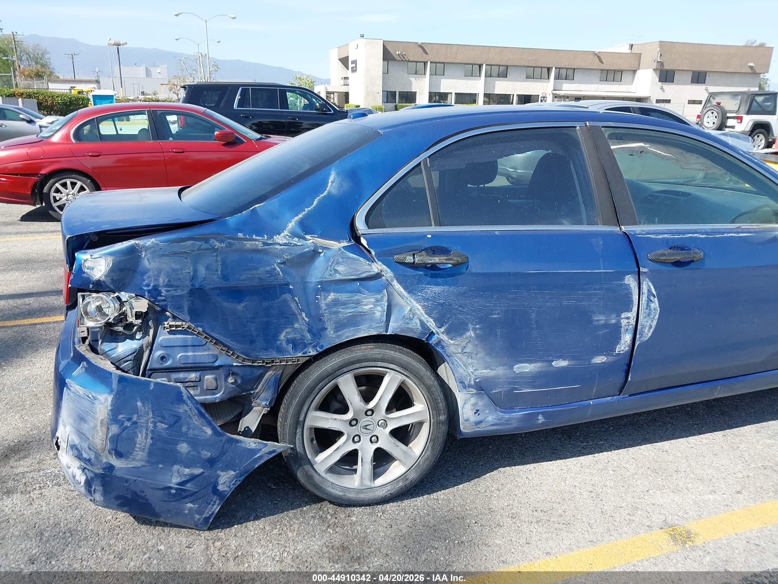 2005 Acura Tsx   Blue vin: JH4CL968X5C000601
