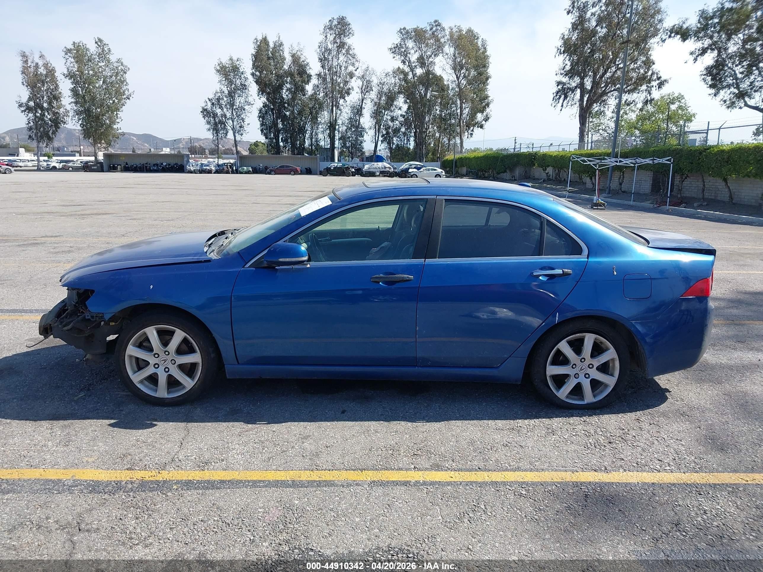 2005 Acura Tsx   Blue vin: JH4CL968X5C000601