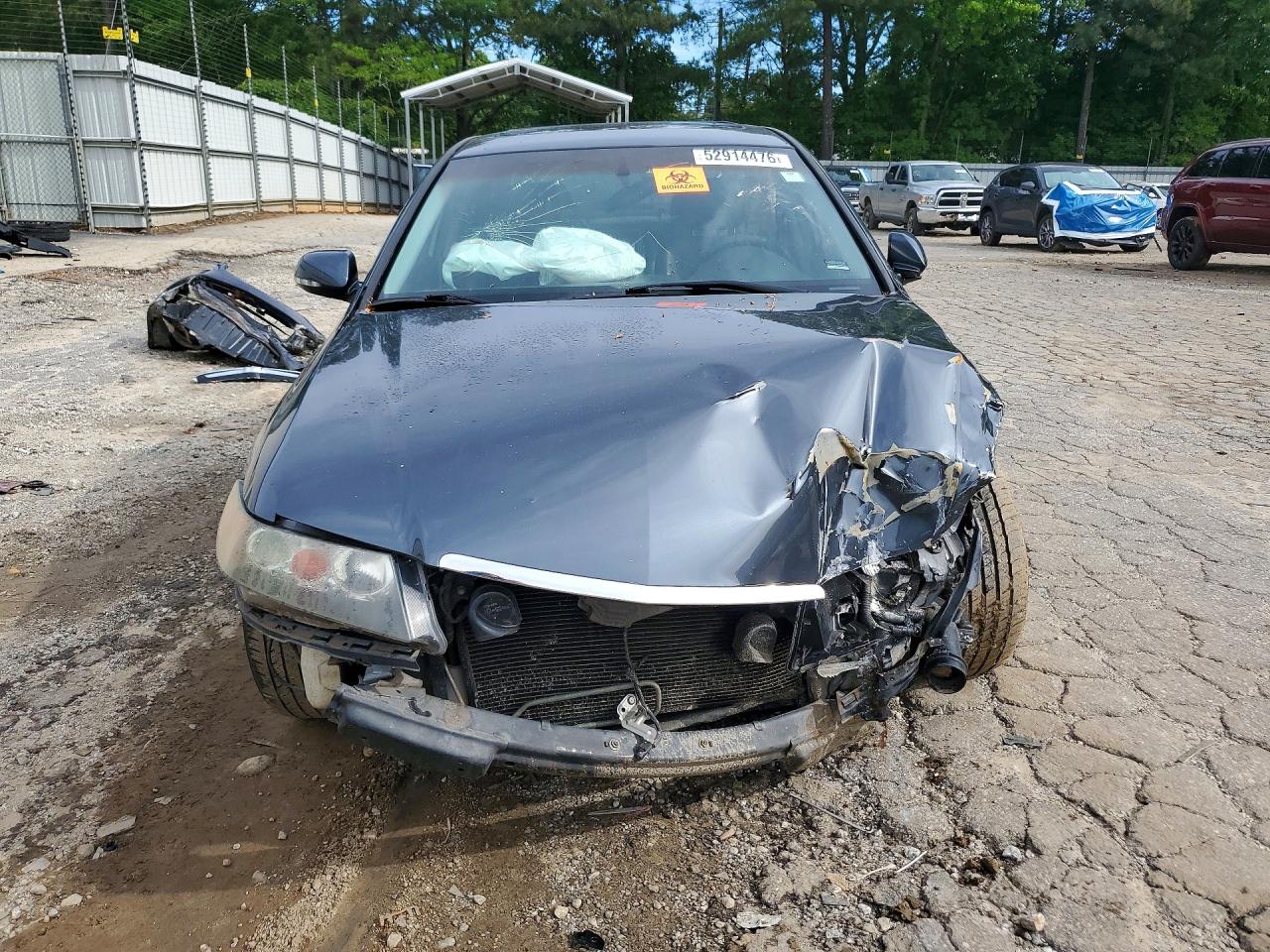2005 Acura Tsx Gray vin: JH4CL968X5C023313