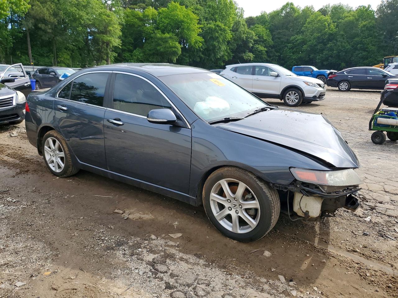 2005 Acura Tsx Gray vin: JH4CL968X5C023313