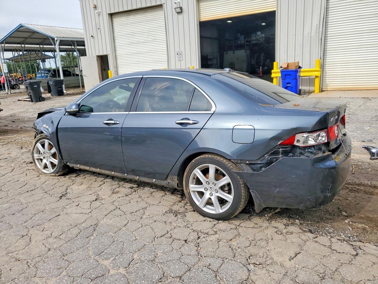 2005 Acura Tsx Gray vin: JH4CL968X5C023313