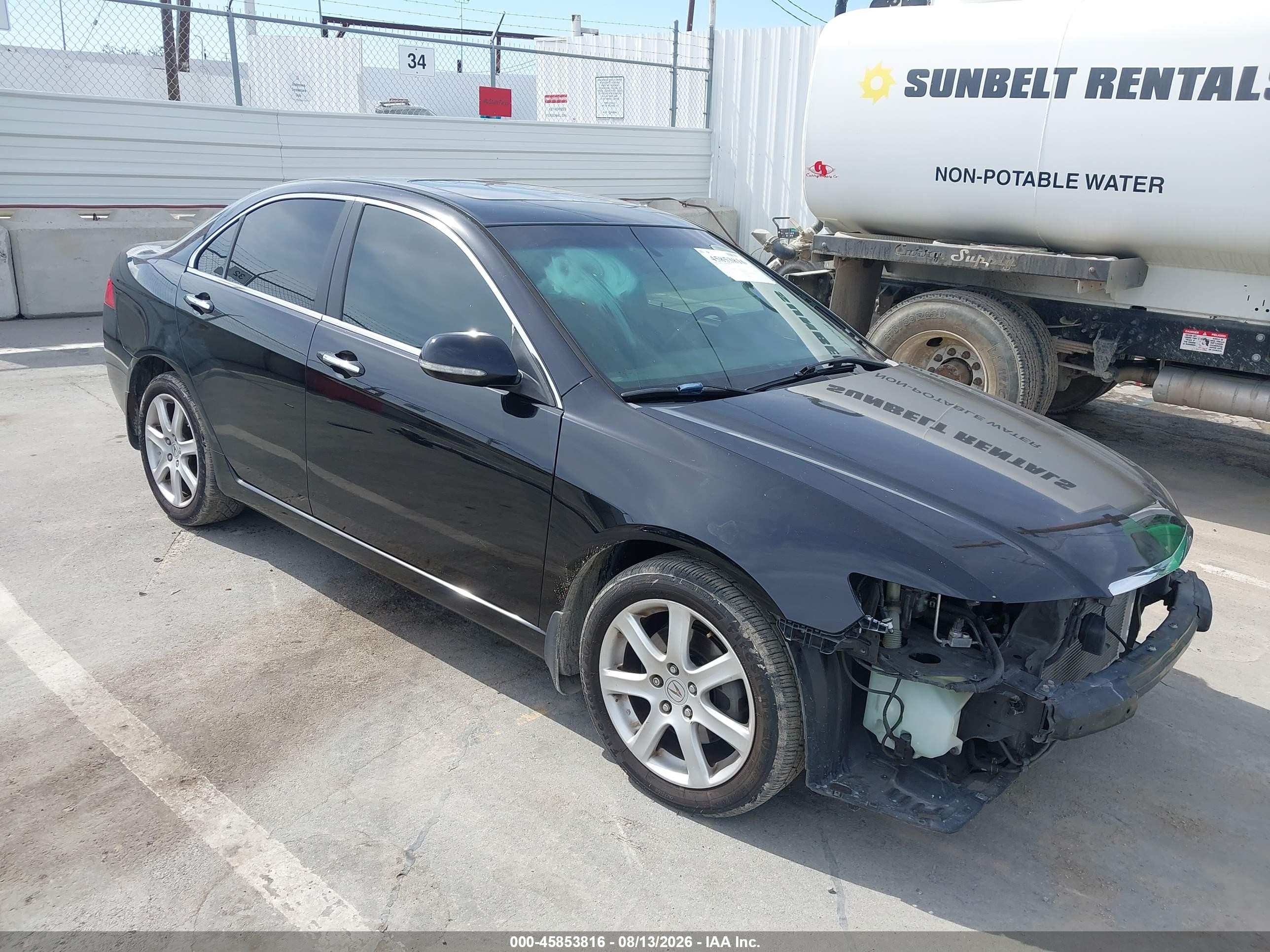 2005 Acura Tsx   Black vin: JH4CL968X5C033226