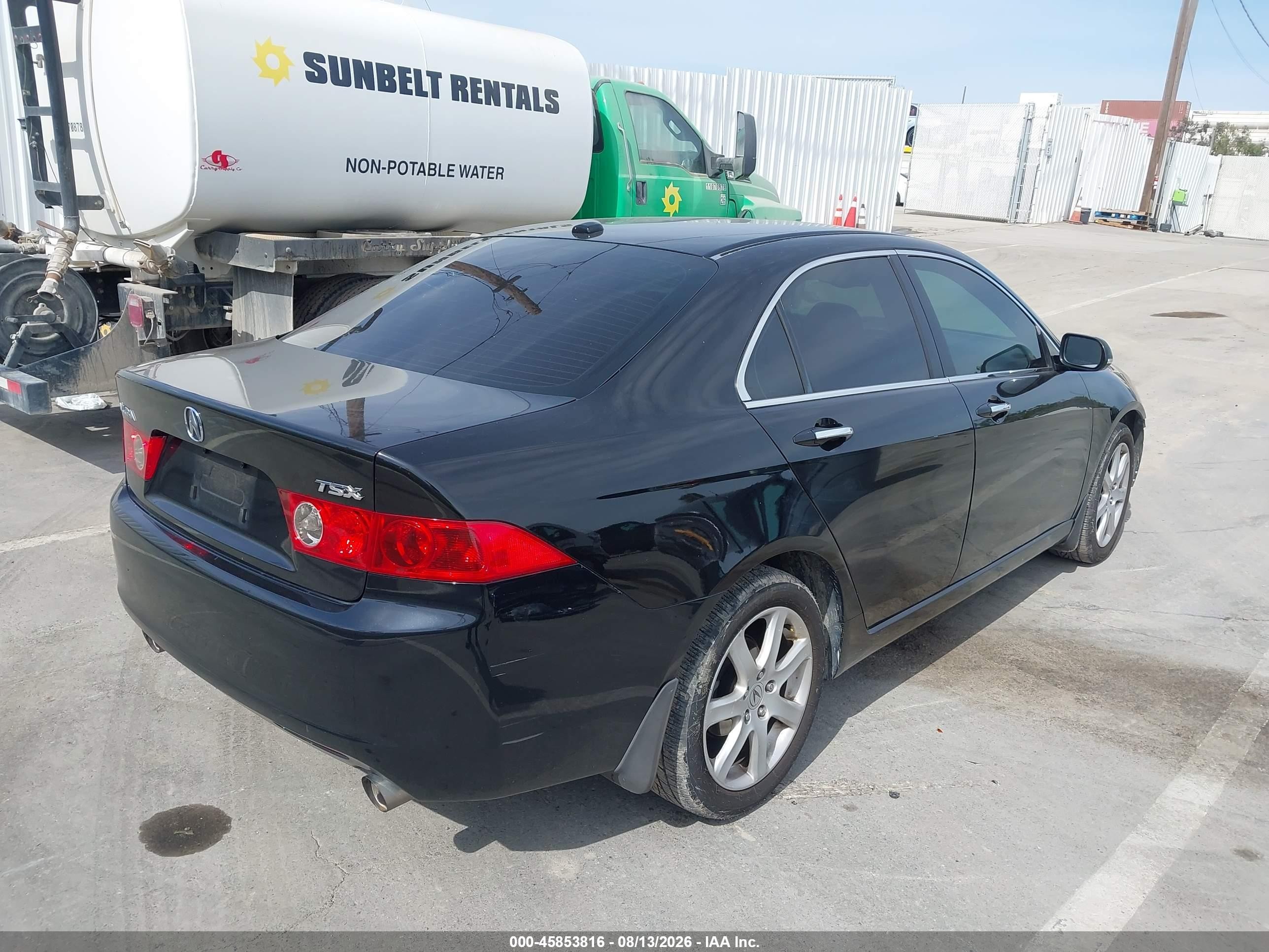 2005 Acura Tsx   Черный vin: JH4CL968X5C033226
