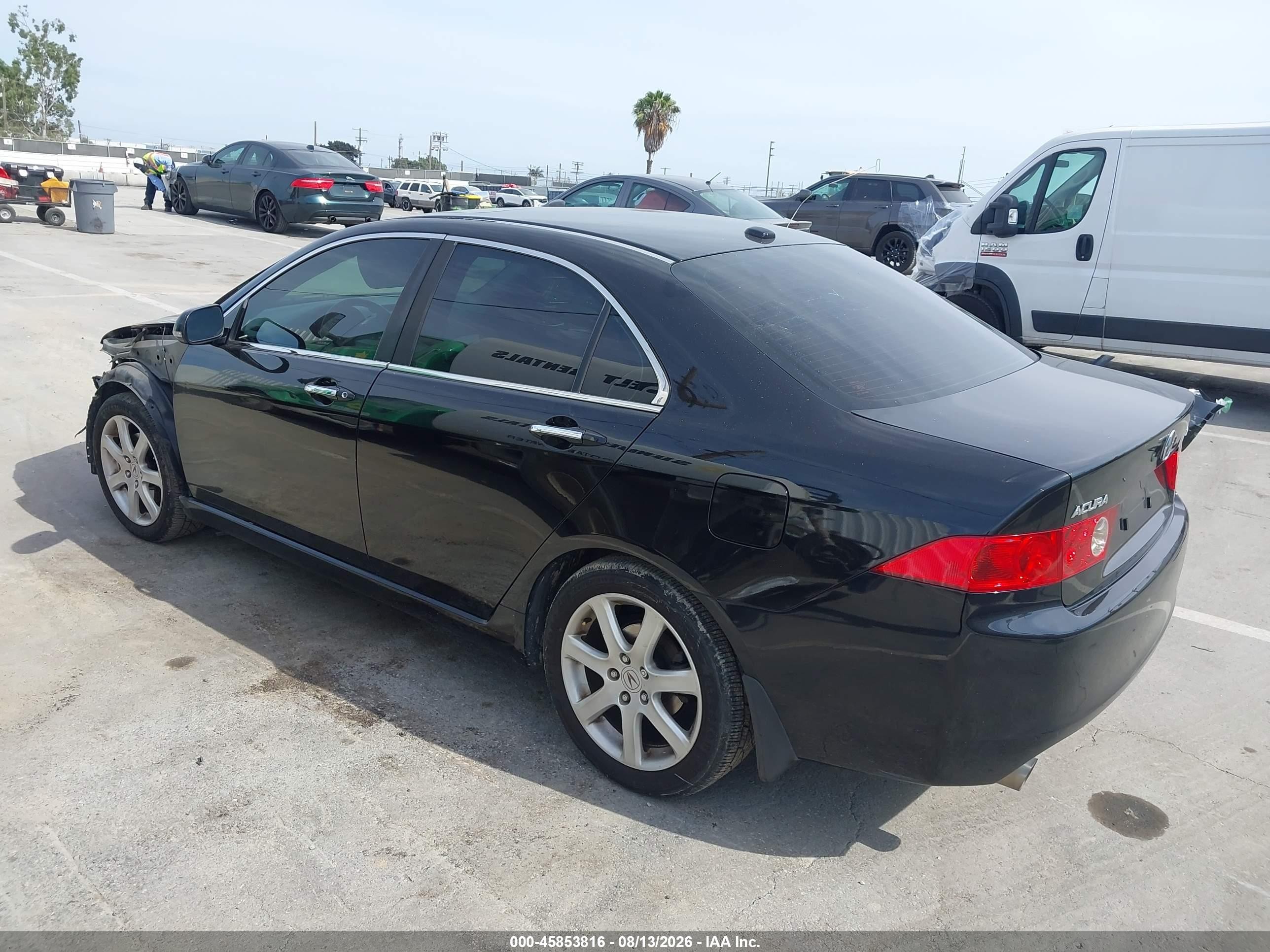 2005 Acura Tsx   Черный vin: JH4CL968X5C033226