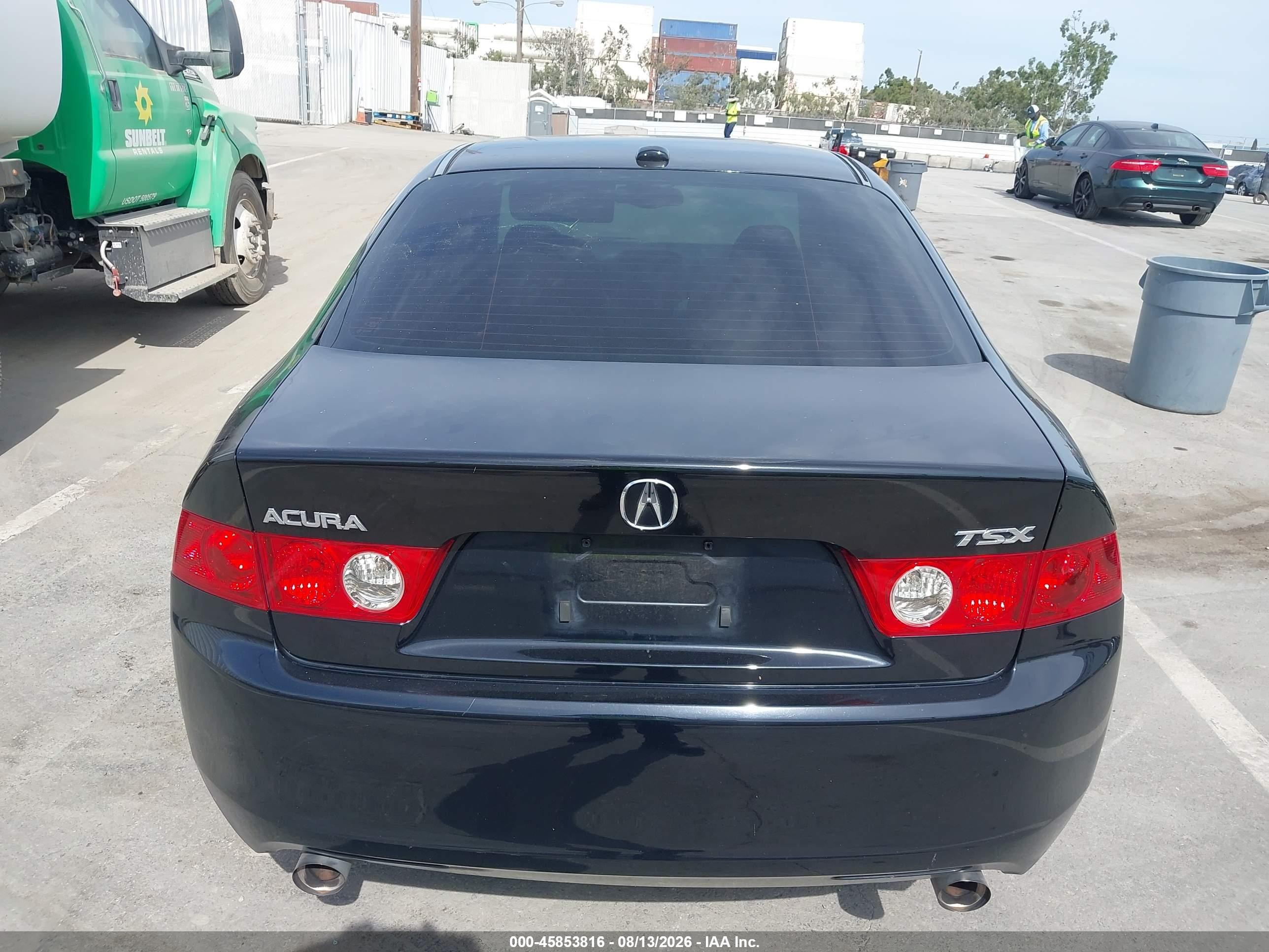 2005 Acura Tsx   Черный vin: JH4CL968X5C033226