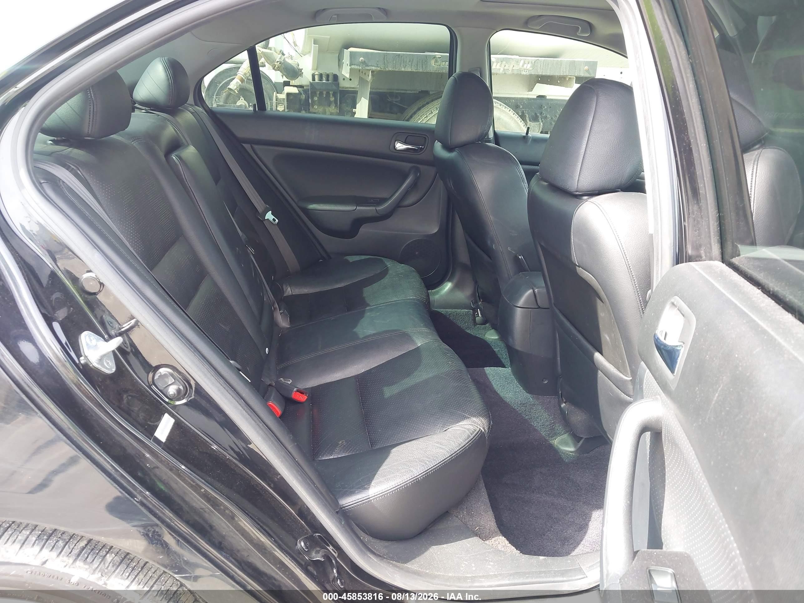 2005 Acura Tsx   Черный vin: JH4CL968X5C033226