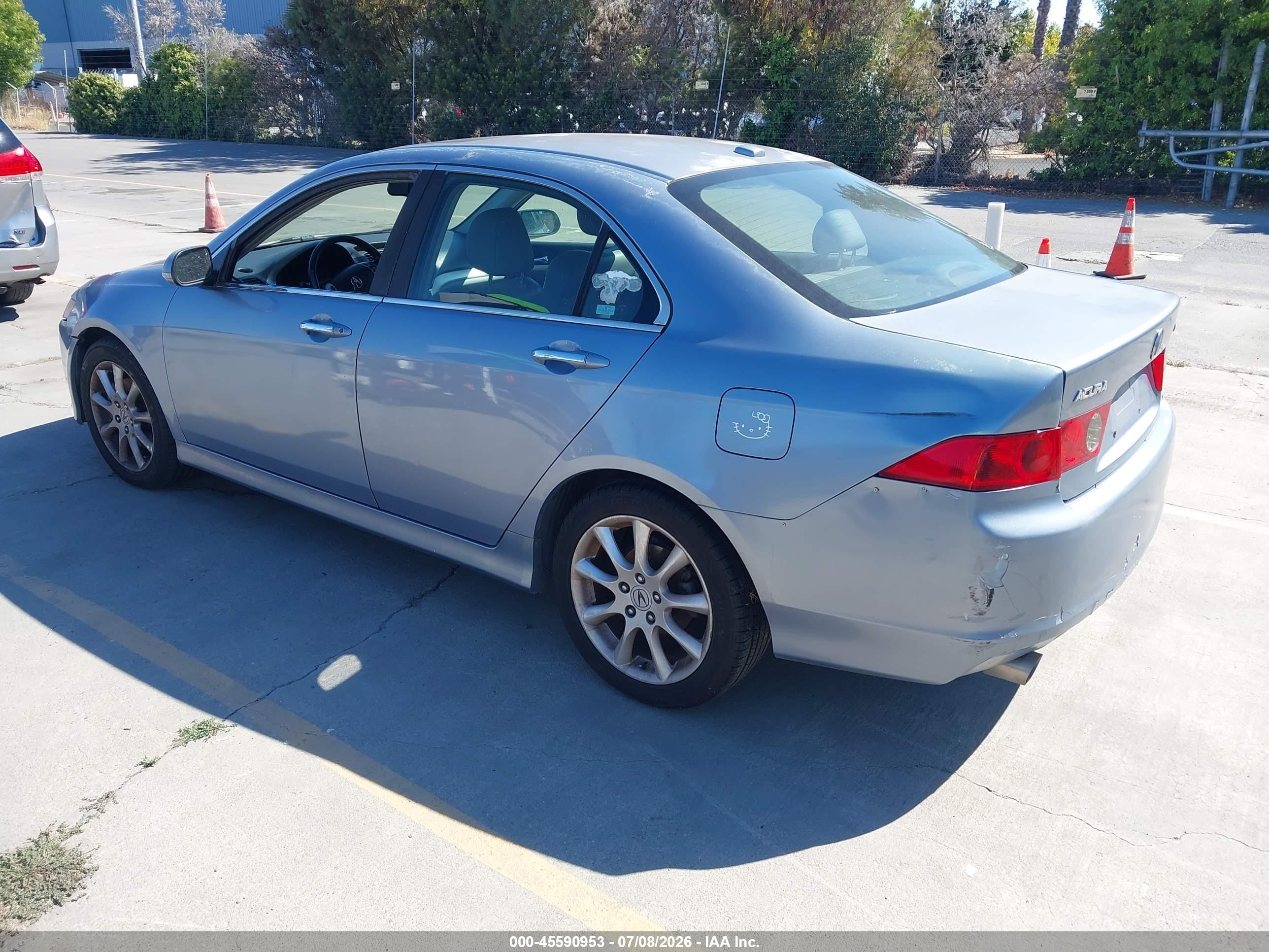 2006 Acura Tsx   Silver vin: JH4CL968X6C000793