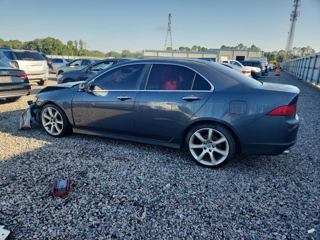 2006 Acura Tsx Green vin: JH4CL968X6C003337