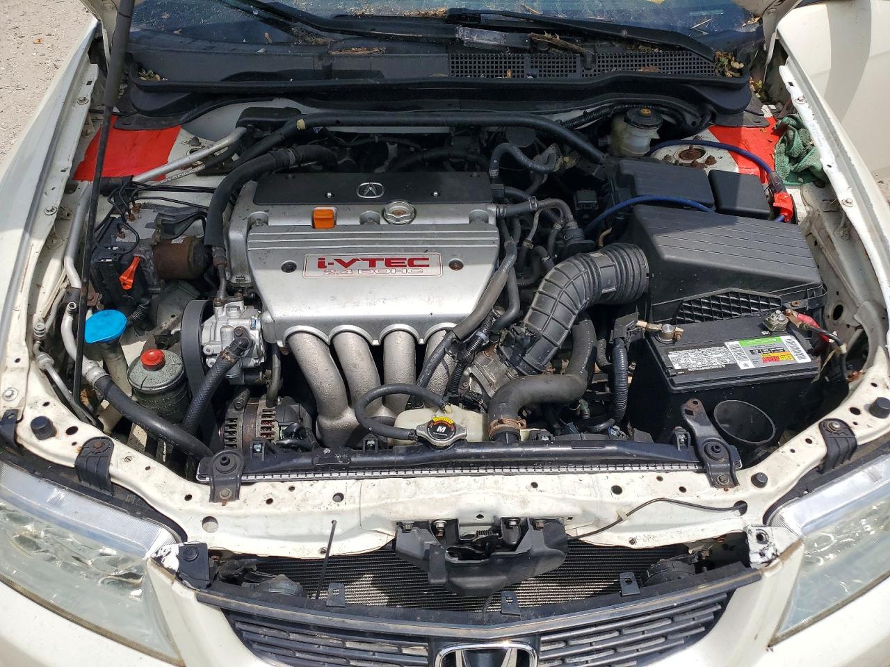 2006 Acura Tsx White vin: JH4CL968X6C009929