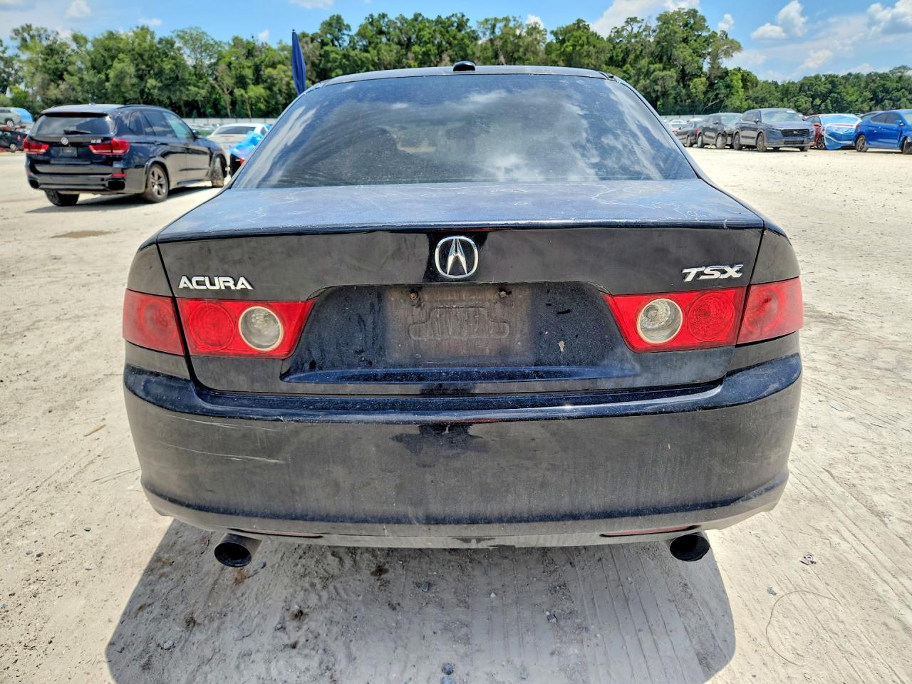 2006 Acura Tsx Black vin: JH4CL968X6C014242