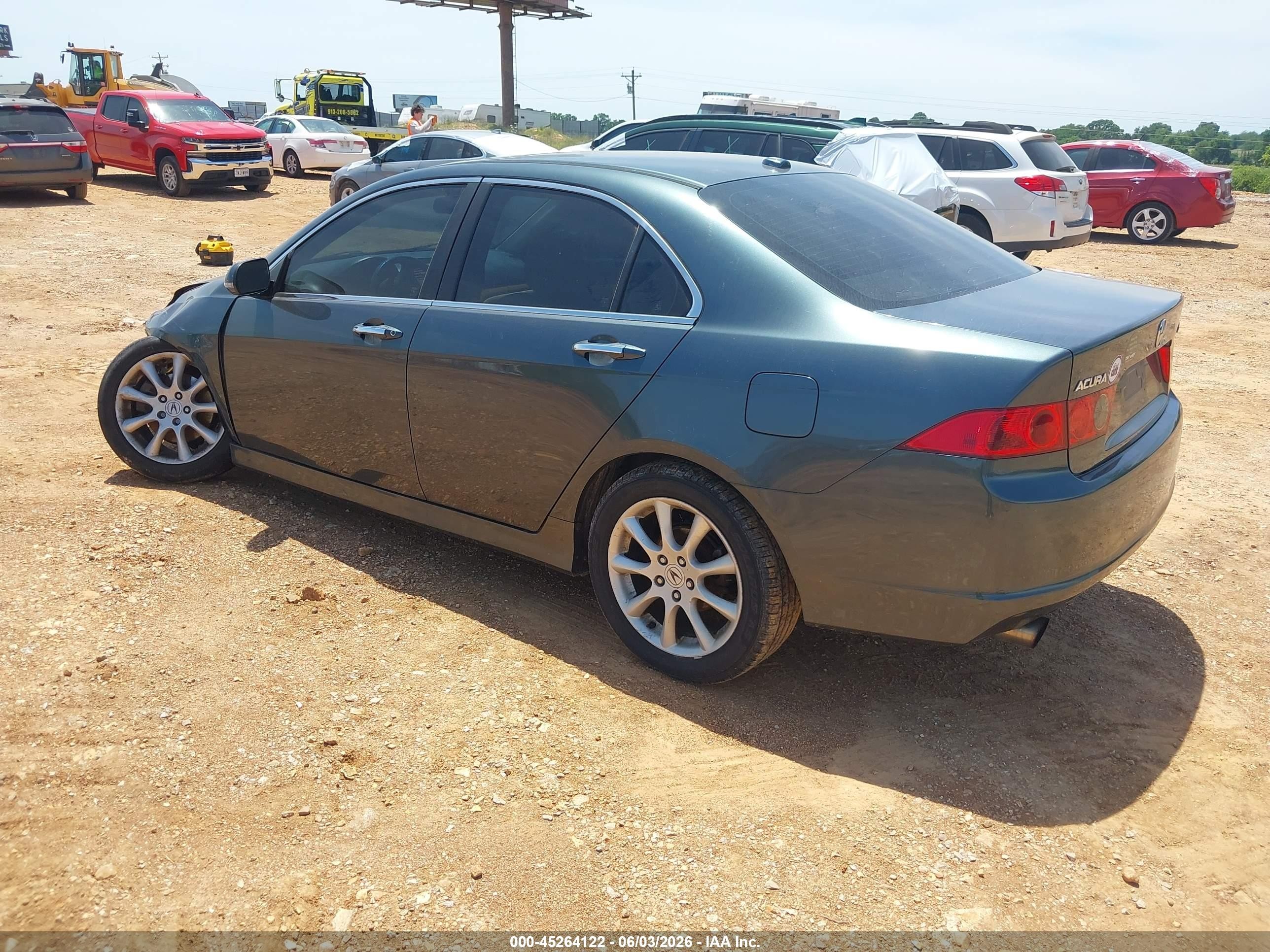 2006 Acura Tsx   Blue vin: JH4CL968X6C014791