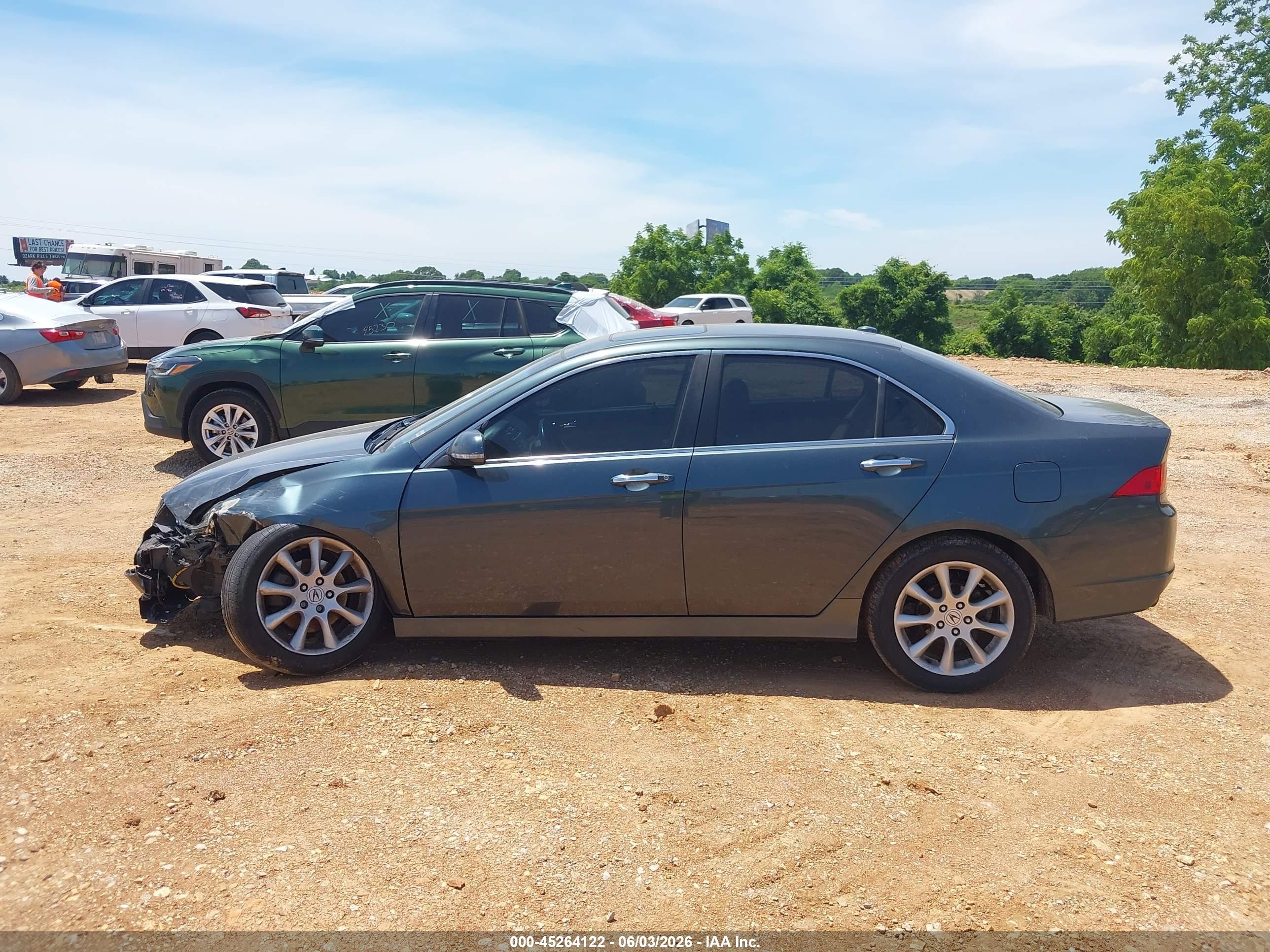 2006 Acura Tsx   Blue vin: JH4CL968X6C014791