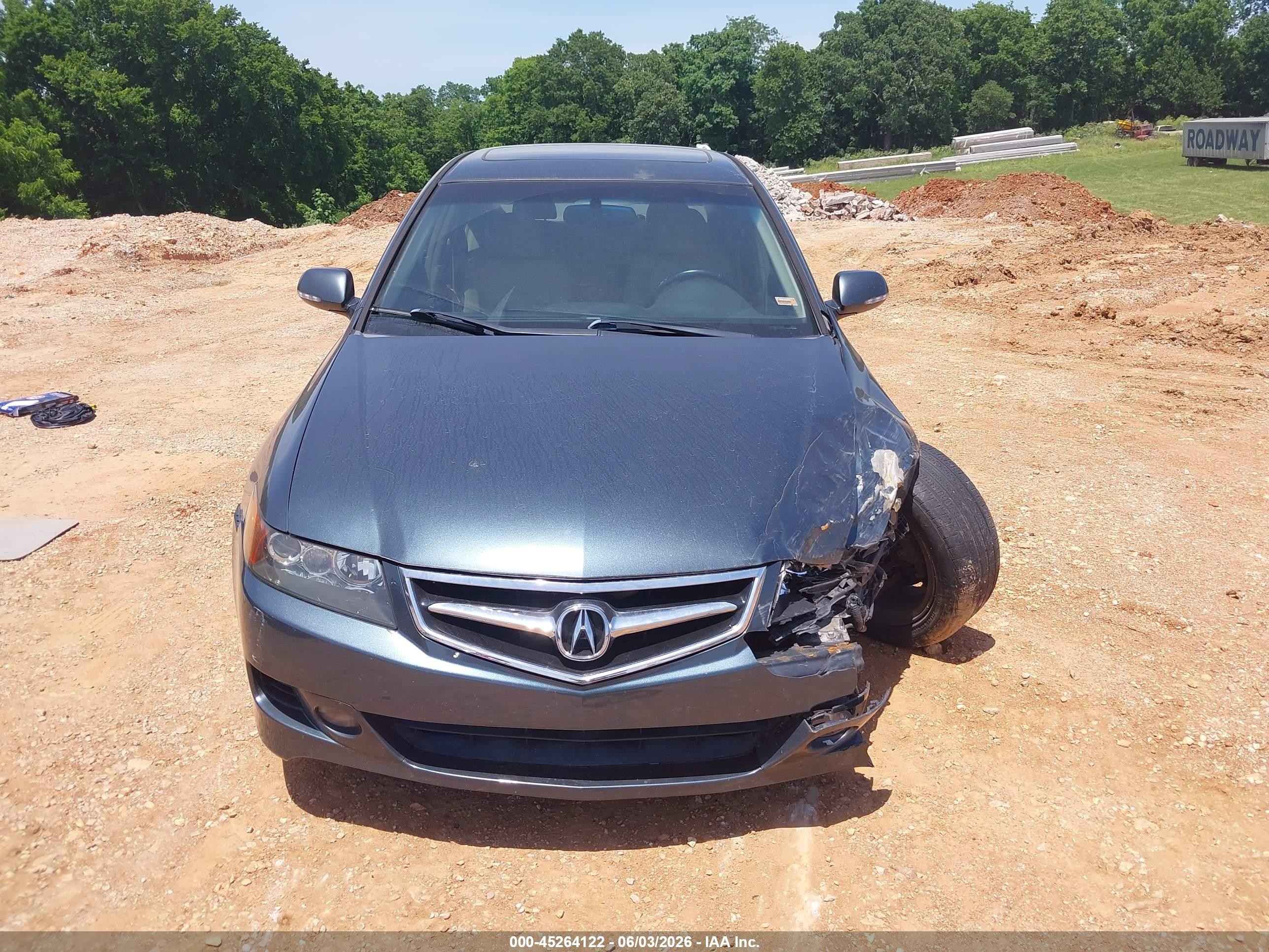 2006 Acura Tsx   Blue vin: JH4CL968X6C014791