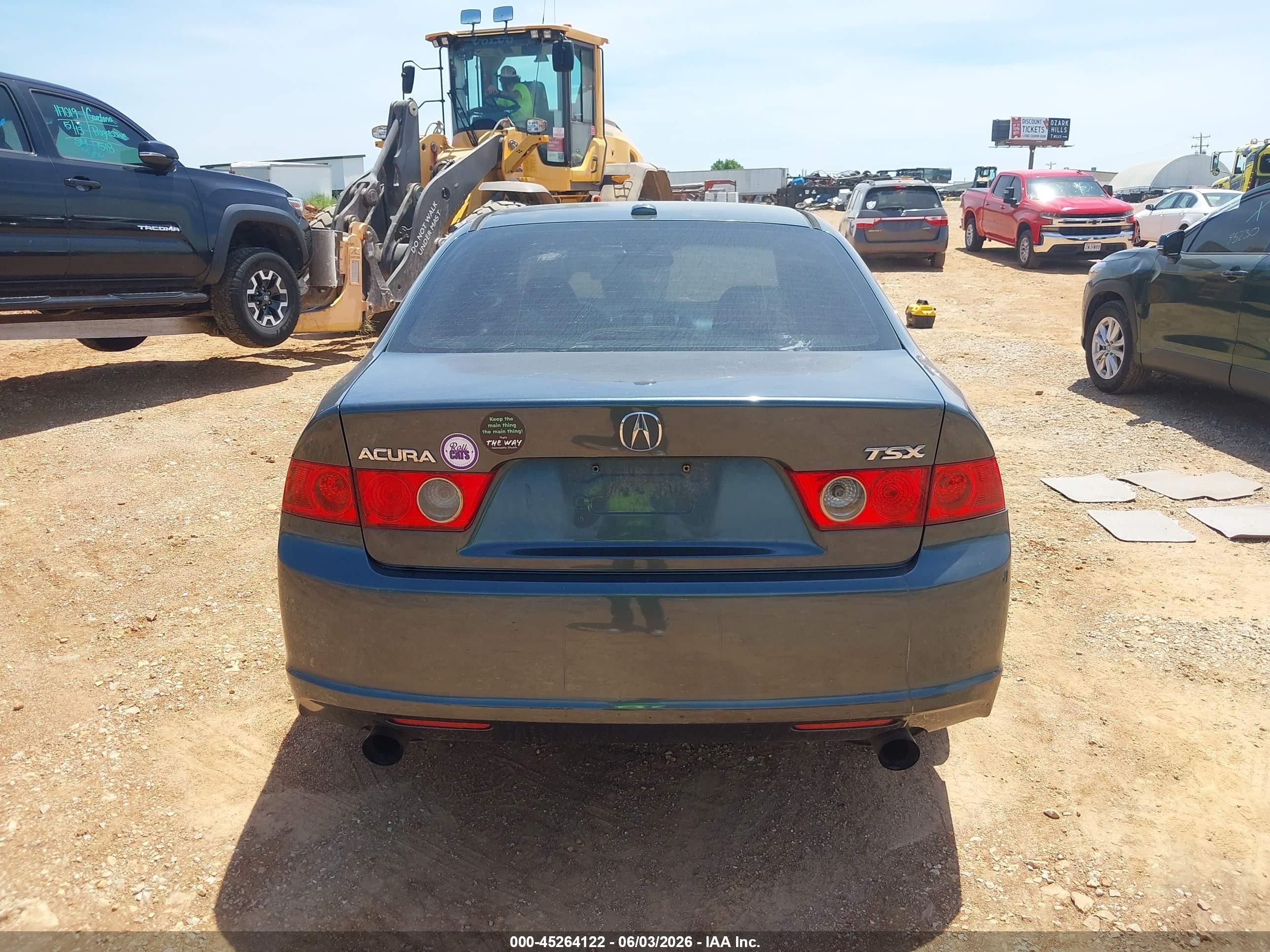 2006 Acura Tsx   Blue vin: JH4CL968X6C014791