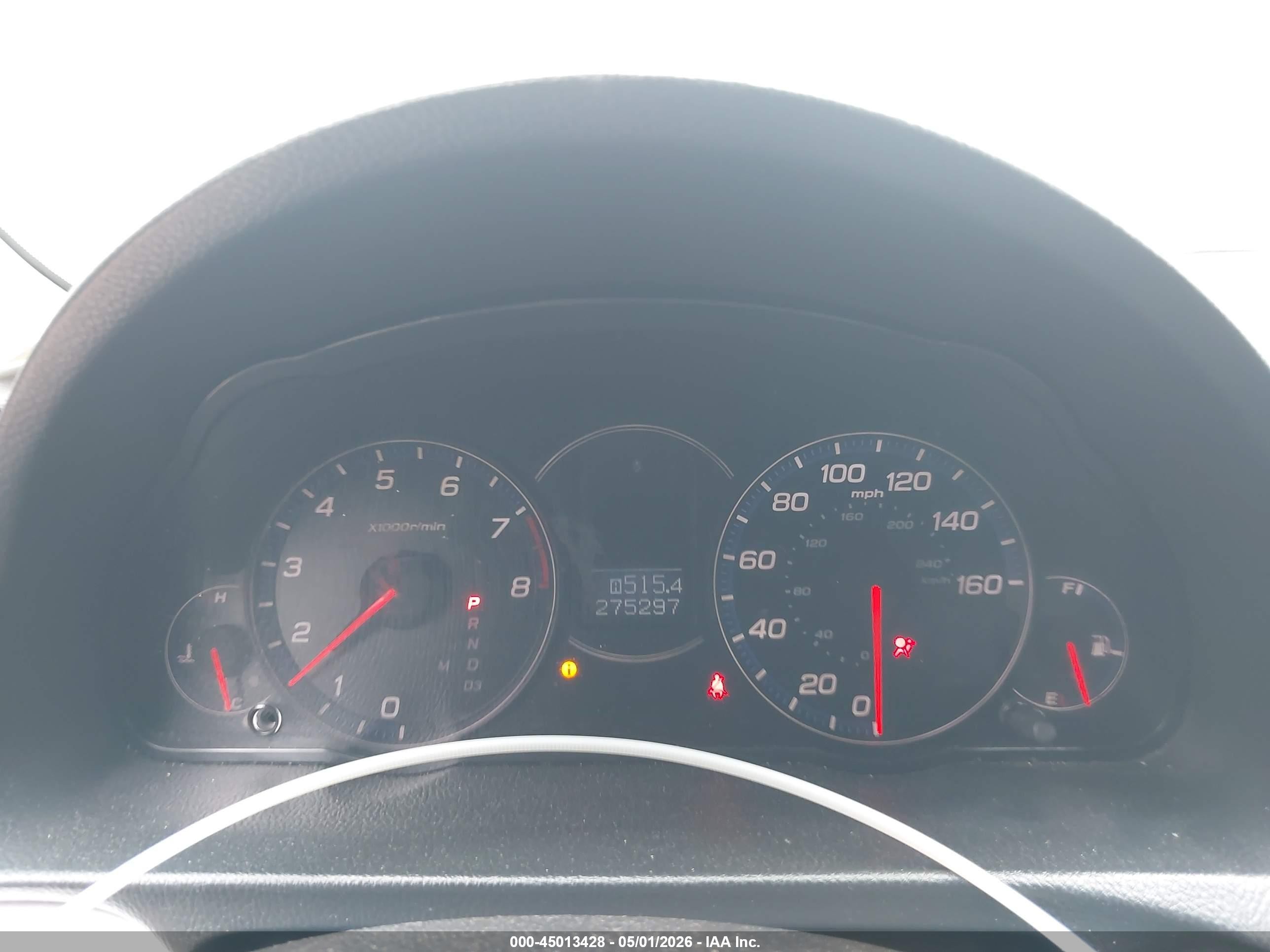 2006 Acura Tsx Black vin: JH4CL968X6C035950