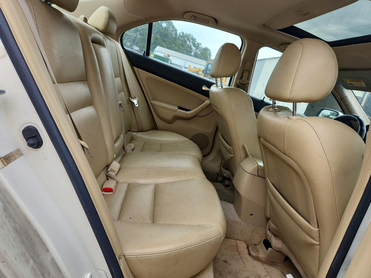 2006 Acura Tsx White vin: JH4CL968X6C036175