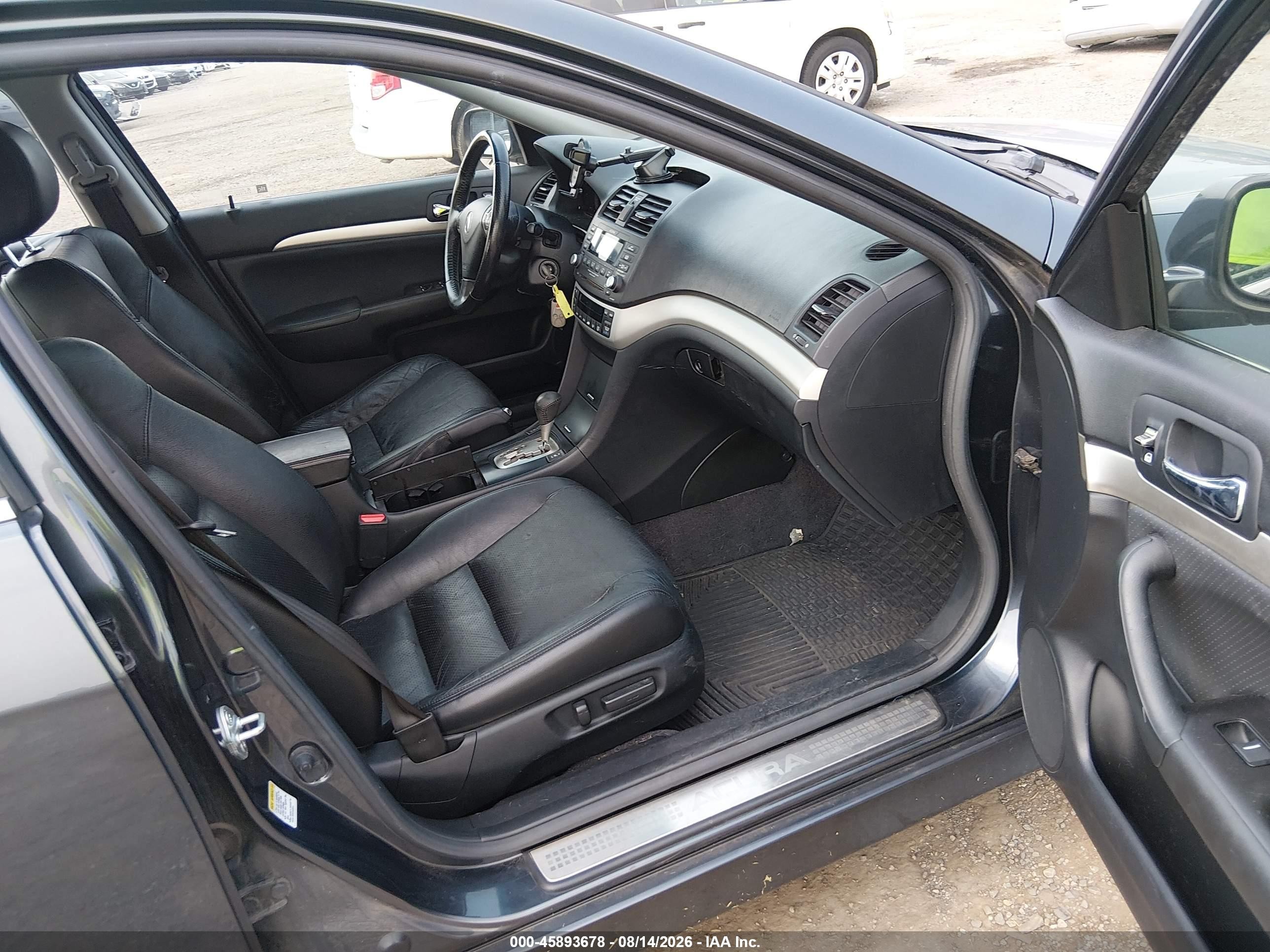 2007 Acura Tsx   Gray vin: JH4CL968X7C001203