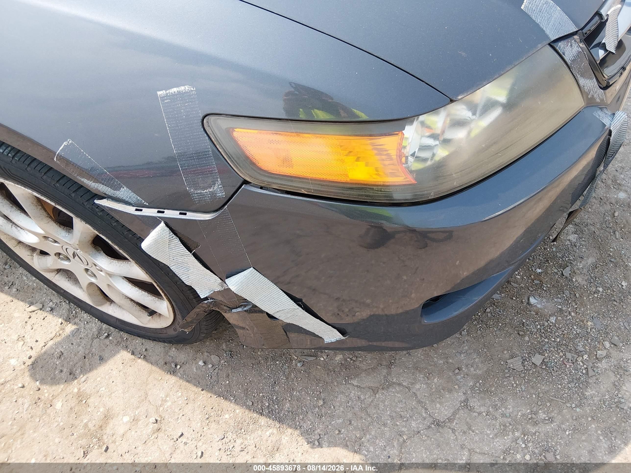 2007 Acura Tsx   Gray vin: JH4CL968X7C001203