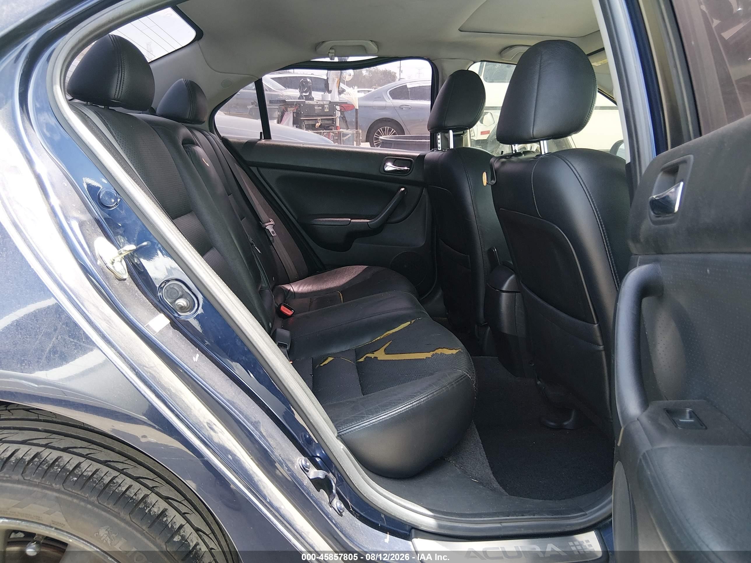 2008 Acura Tsx   Синий vin: JH4CL968X8C003860
