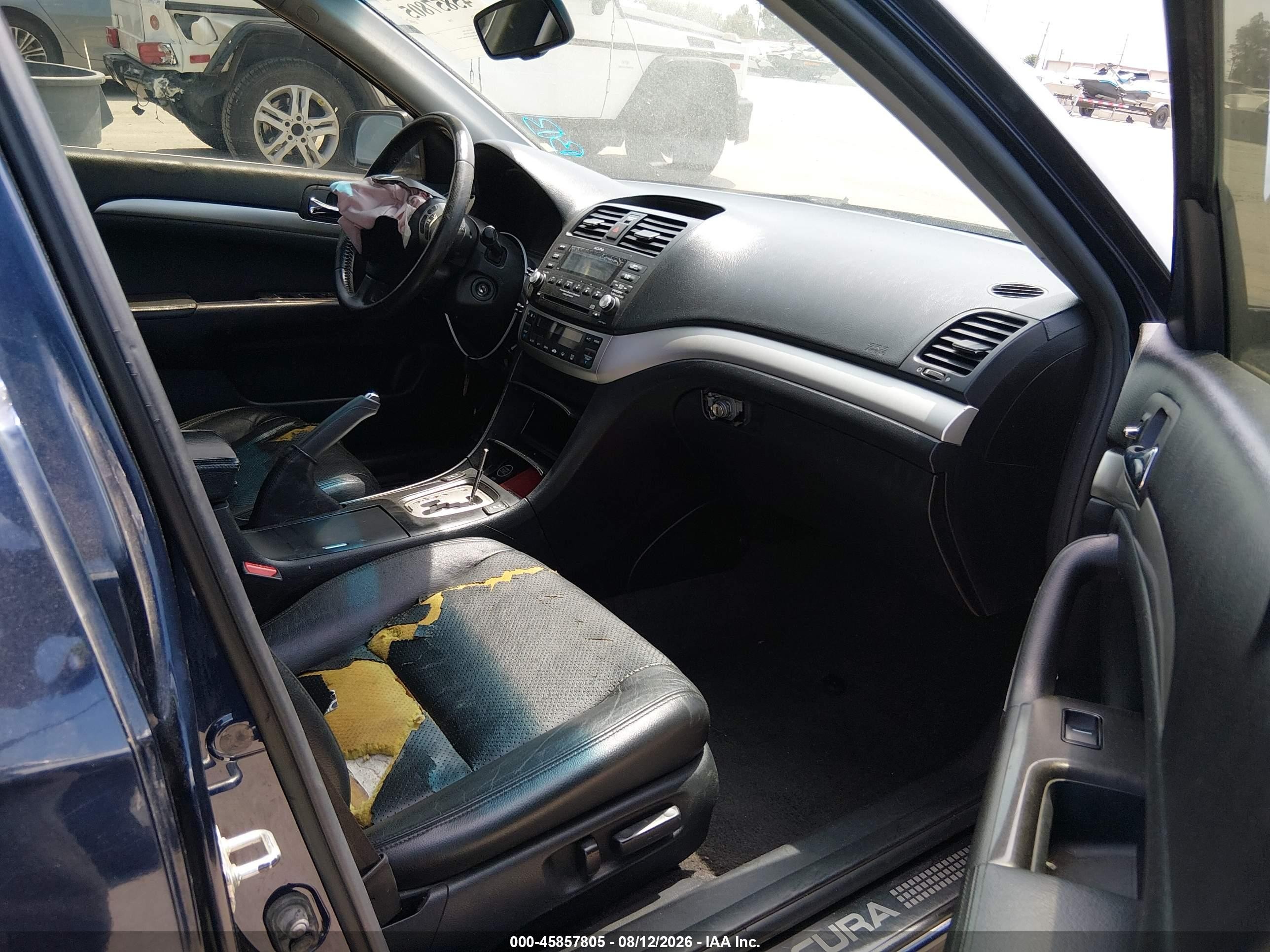 2008 Acura Tsx   Синий vin: JH4CL968X8C003860