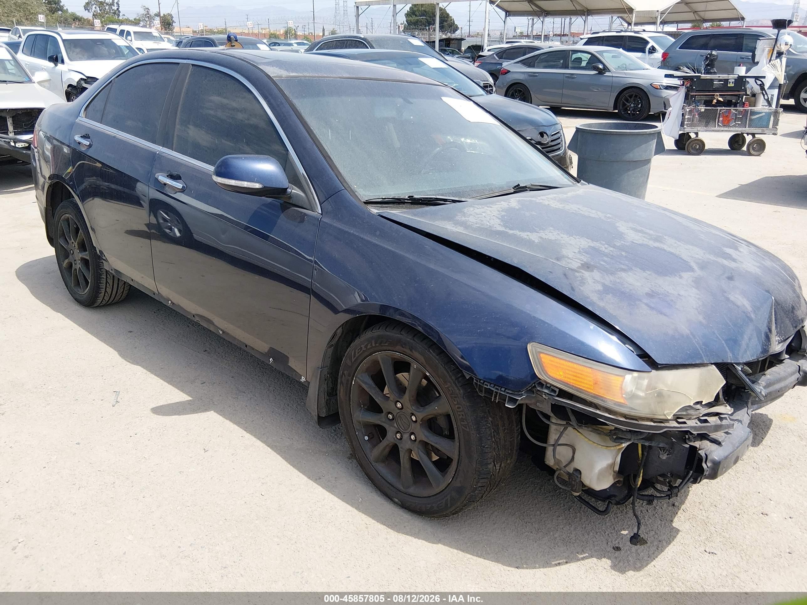 2008 Acura Tsx   Blue vin: JH4CL968X8C003860
