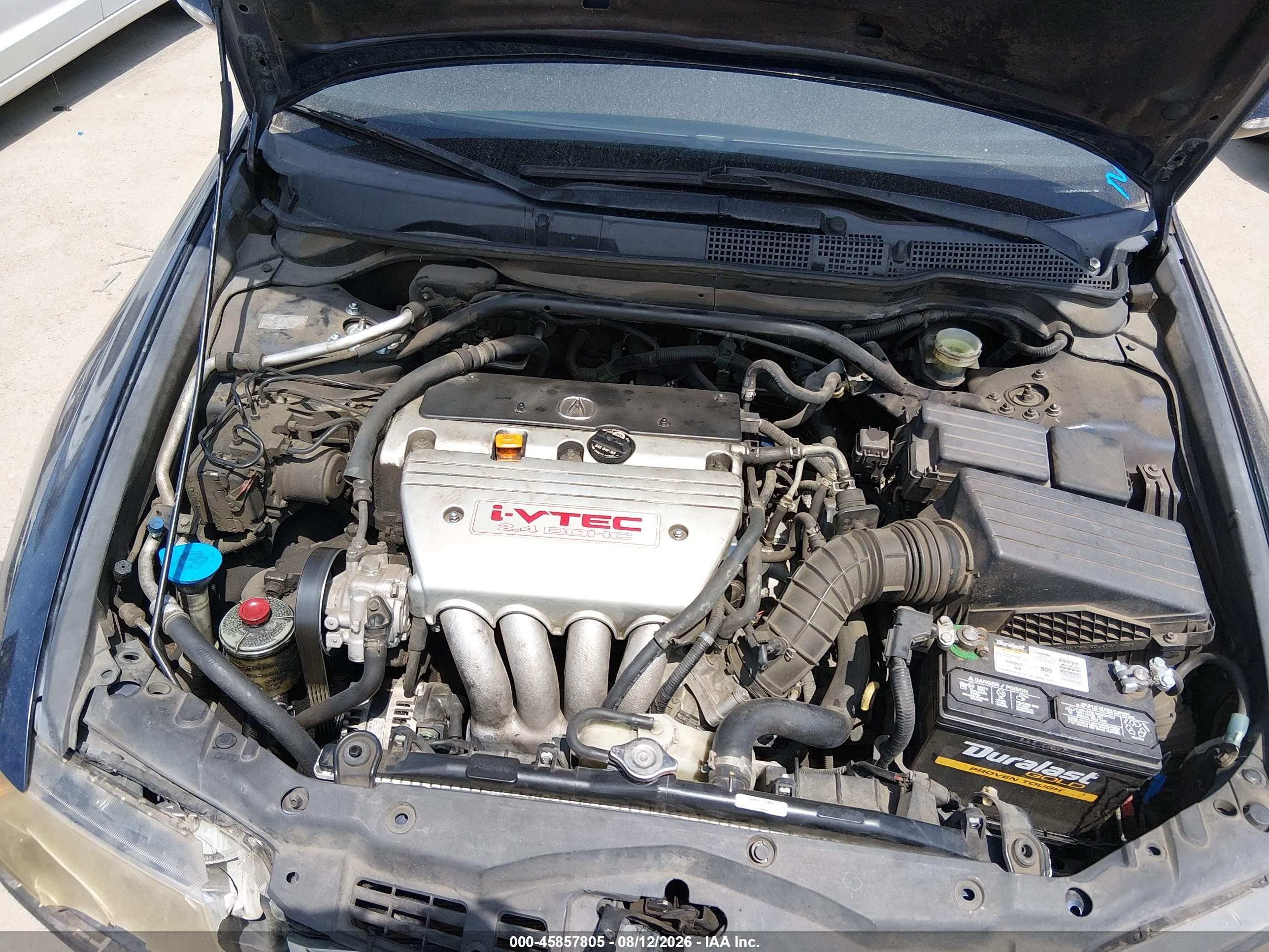 2008 Acura Tsx   Синий vin: JH4CL968X8C003860