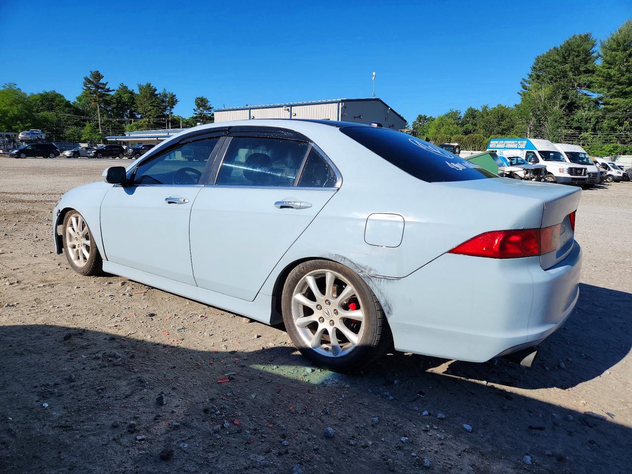 2008 Acura Tsx Gray vin: JH4CL968X8C005351