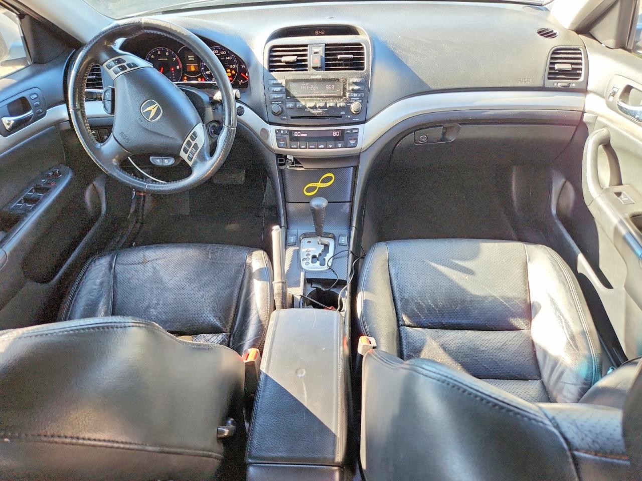 2008 Acura Tsx Gray vin: JH4CL968X8C005351