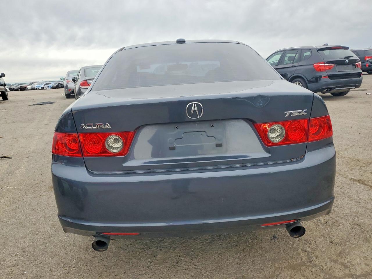 2008 Acura Tsx Gray vin: JH4CL968X8C006600