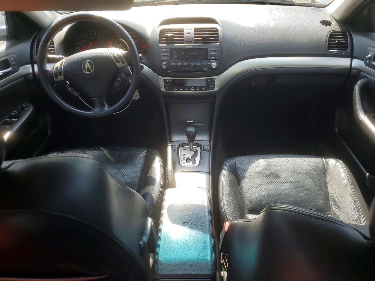 2008 Acura Tsx Silver vin: JH4CL968X8C014258