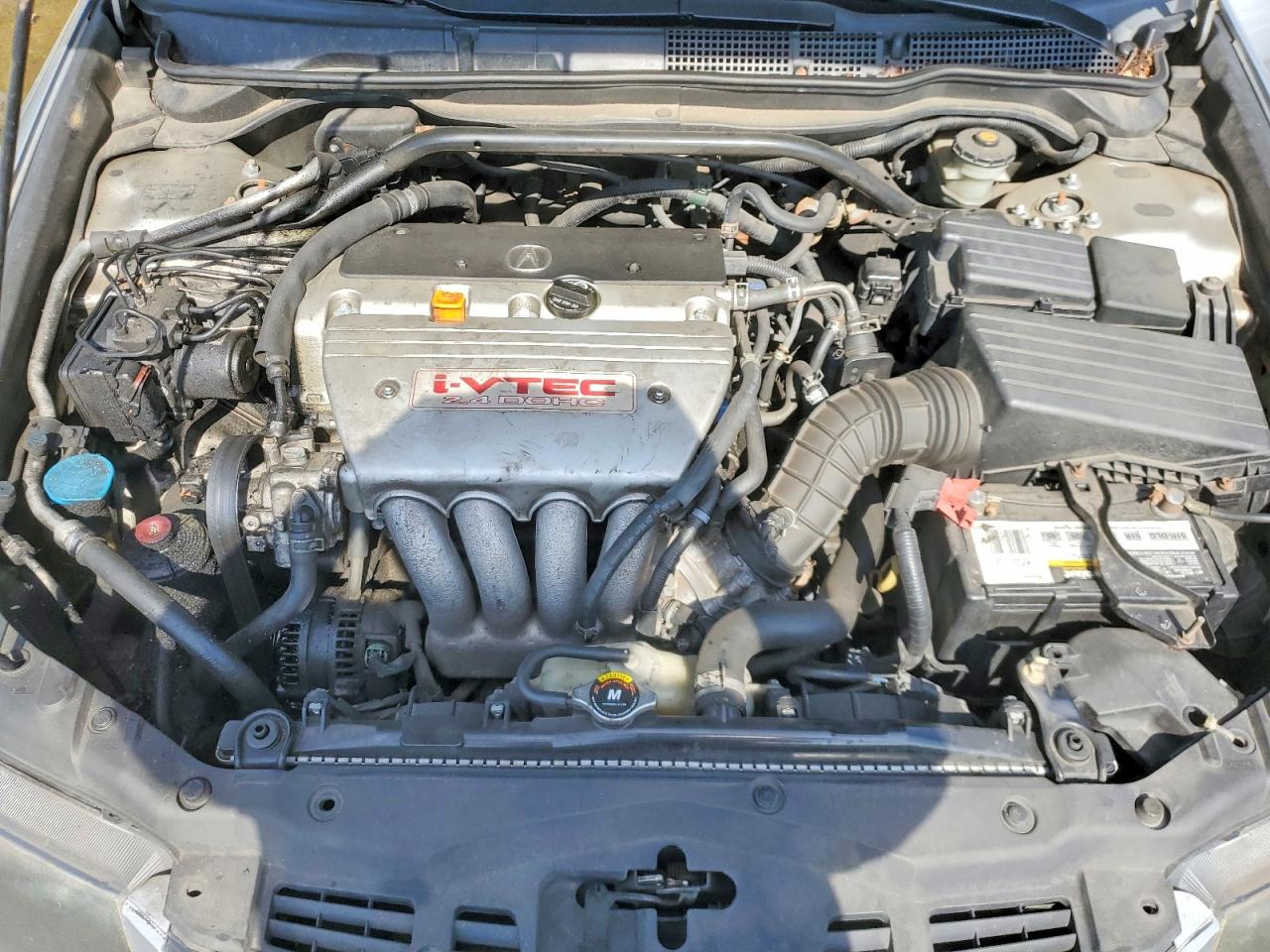 2008 Acura Tsx Silver vin: JH4CL968X8C014258