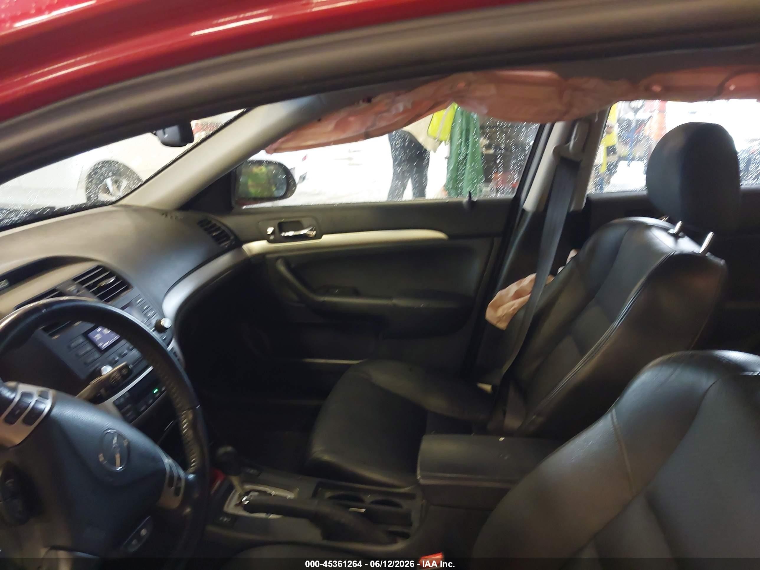 2008 Acura Tsx   Red vin: JH4CL968X8C019332