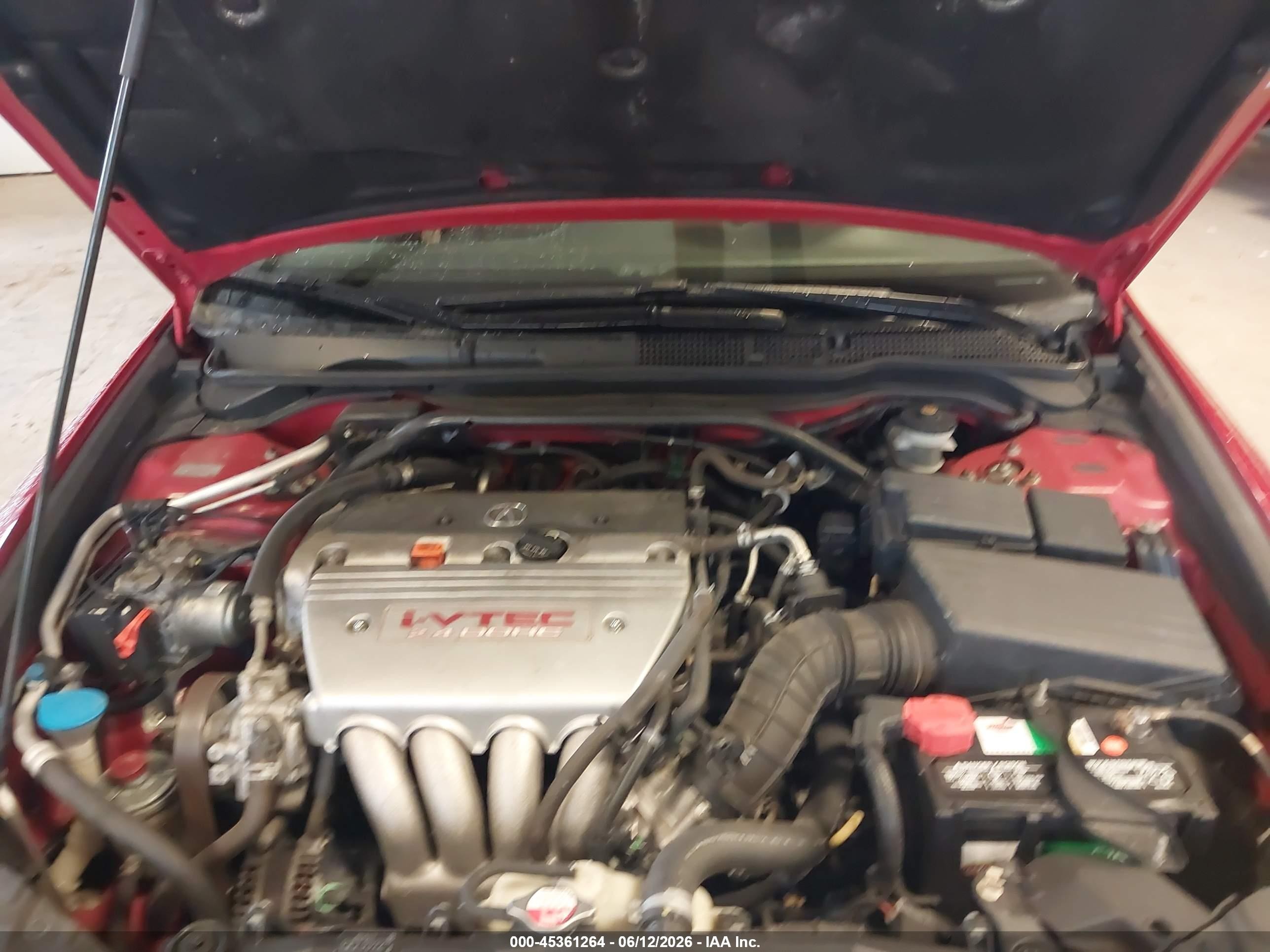 2008 Acura Tsx   Red vin: JH4CL968X8C019332