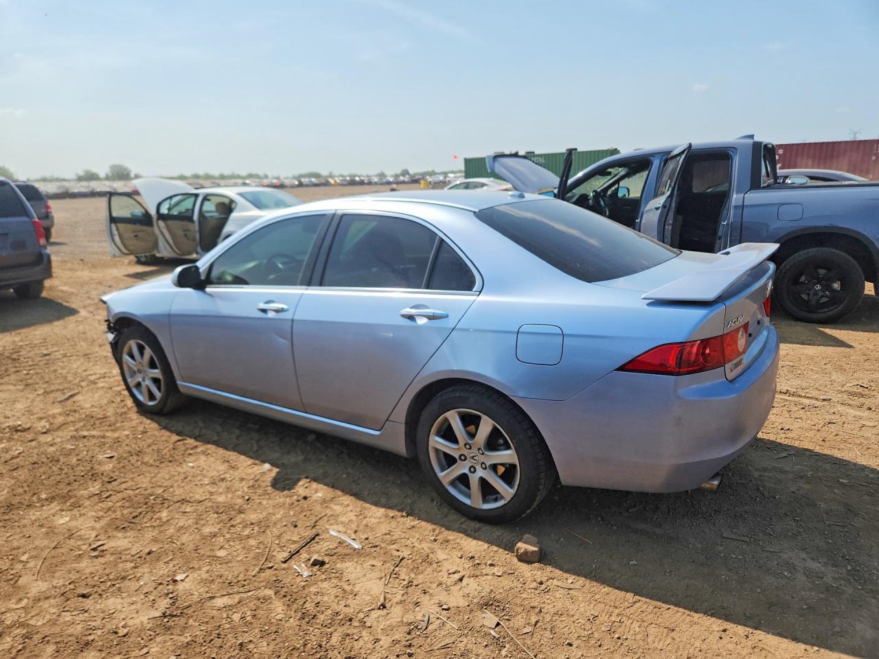 2005 Acura Tsx Blue vin: JH4CL96905C019313